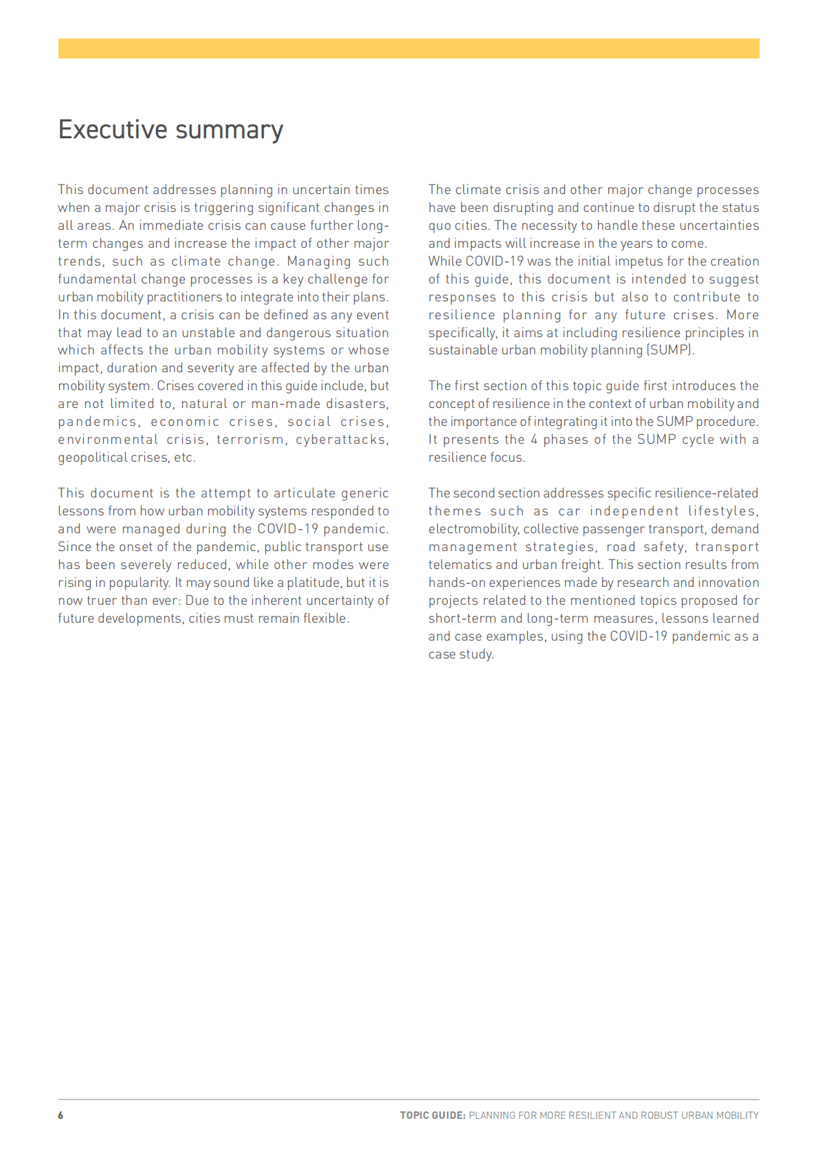 CIVITAS：规划更具弹性和稳健的城市交通【英文版】 第6页