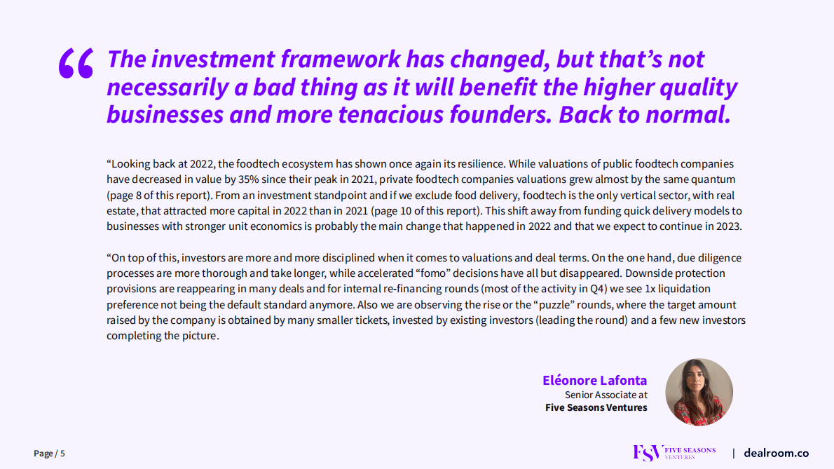 Dealroom：2023年欧洲食品科技报告【英文版】 第5页