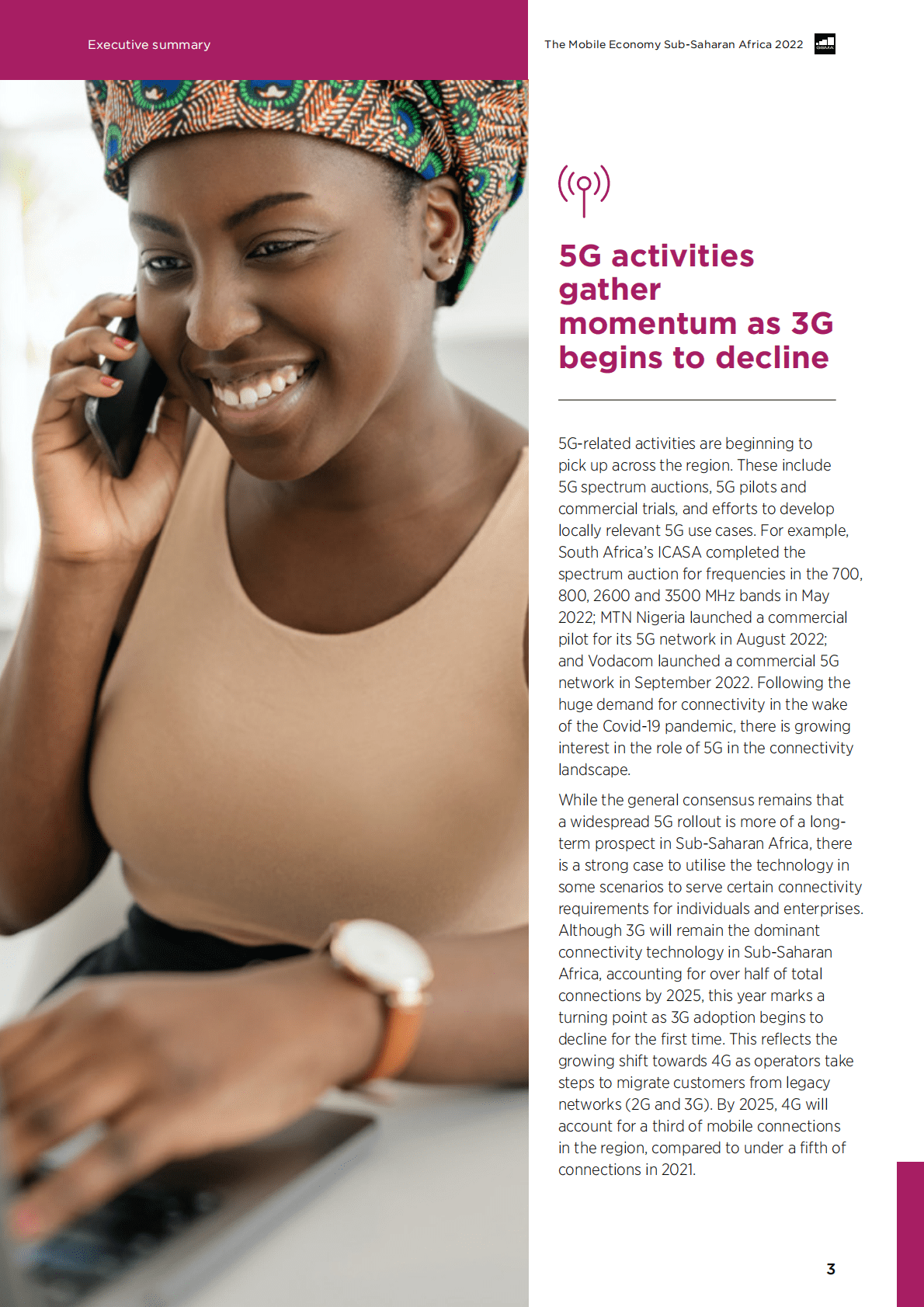 GSMA：2022年撒哈拉以南非洲移动经济报告【英文版】 第5页