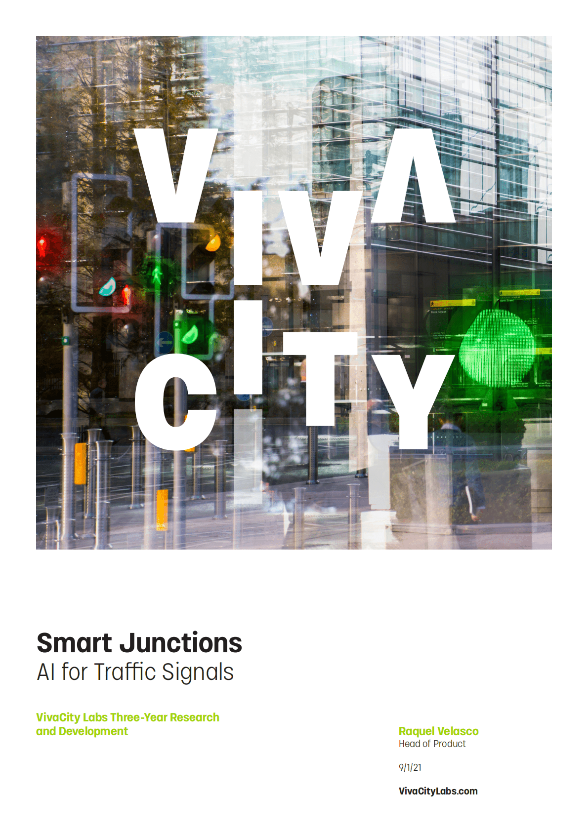 VivaCity：人工智能交通信号控制的智能路口【英文版】 第1页