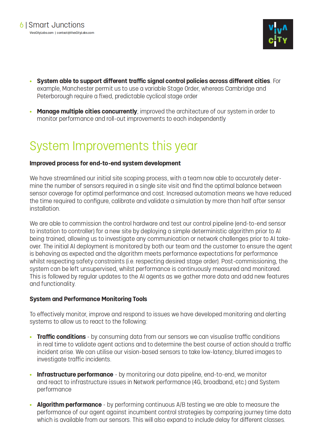 VivaCity：人工智能交通信号控制的智能路口【英文版】 第6页