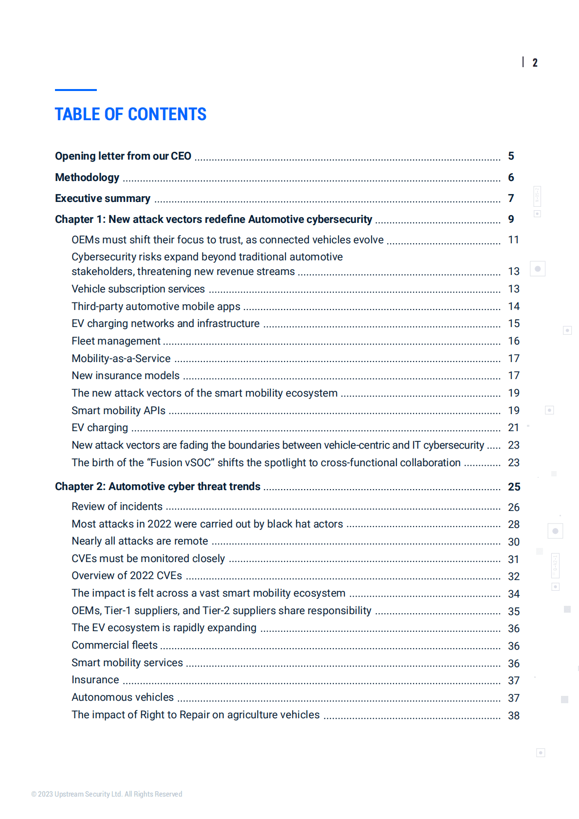 Upstream：2023全球汽车网络安全报告【英文版】 第2页