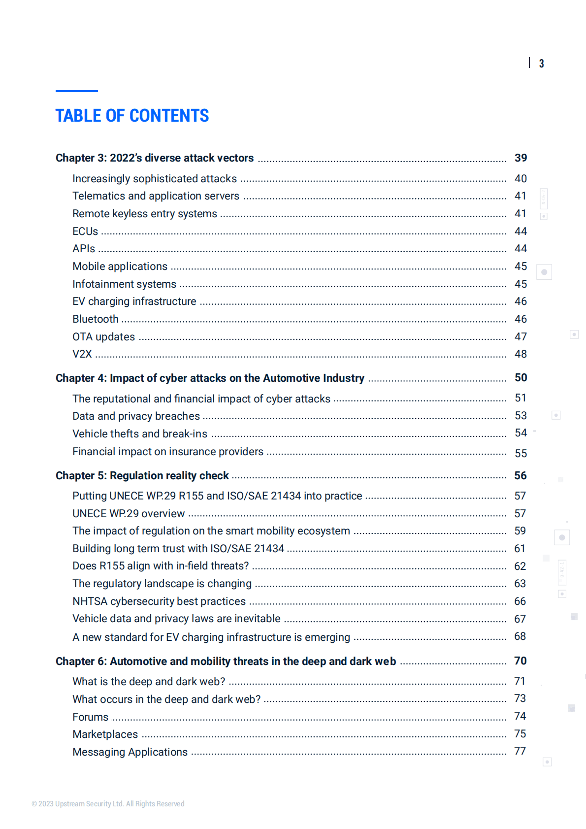 Upstream：2023全球汽车网络安全报告【英文版】 第3页