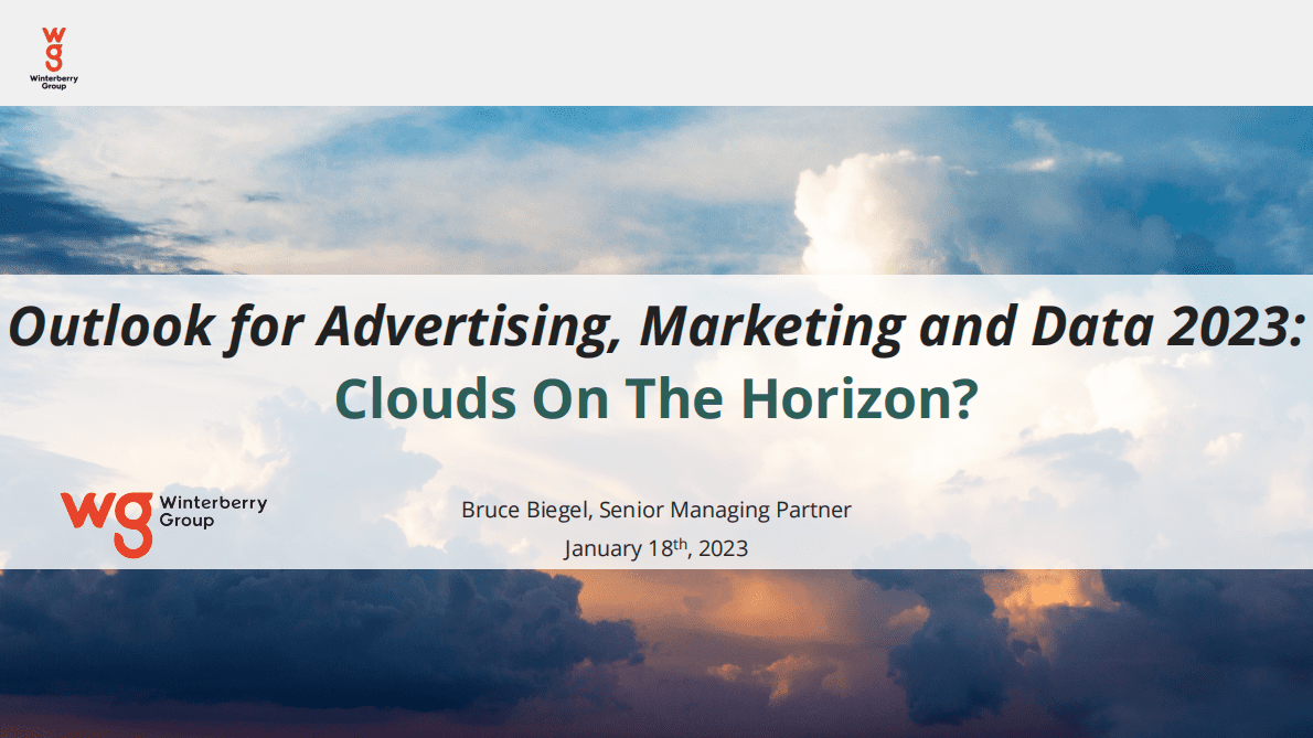 Winterberry Group：2023年广告、营销和数据展望报告【英文版】 第1页