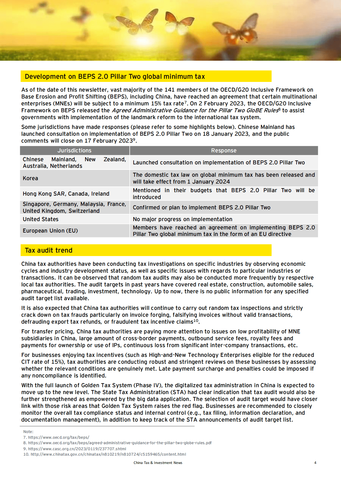 安永：2023年中国宏观经济及税收政策展望【英文版】 第4页
