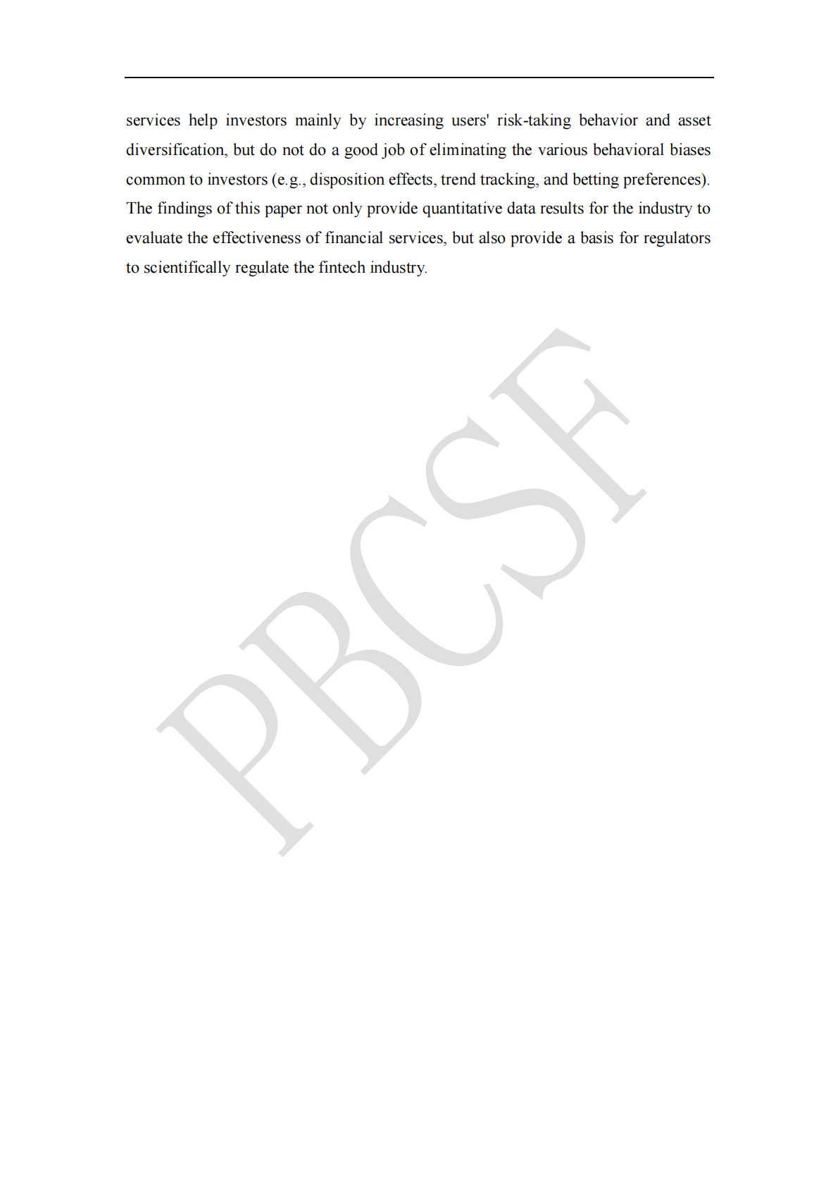 清华大学：2023金融科技服务对投资者收益行为影响分析 第4页