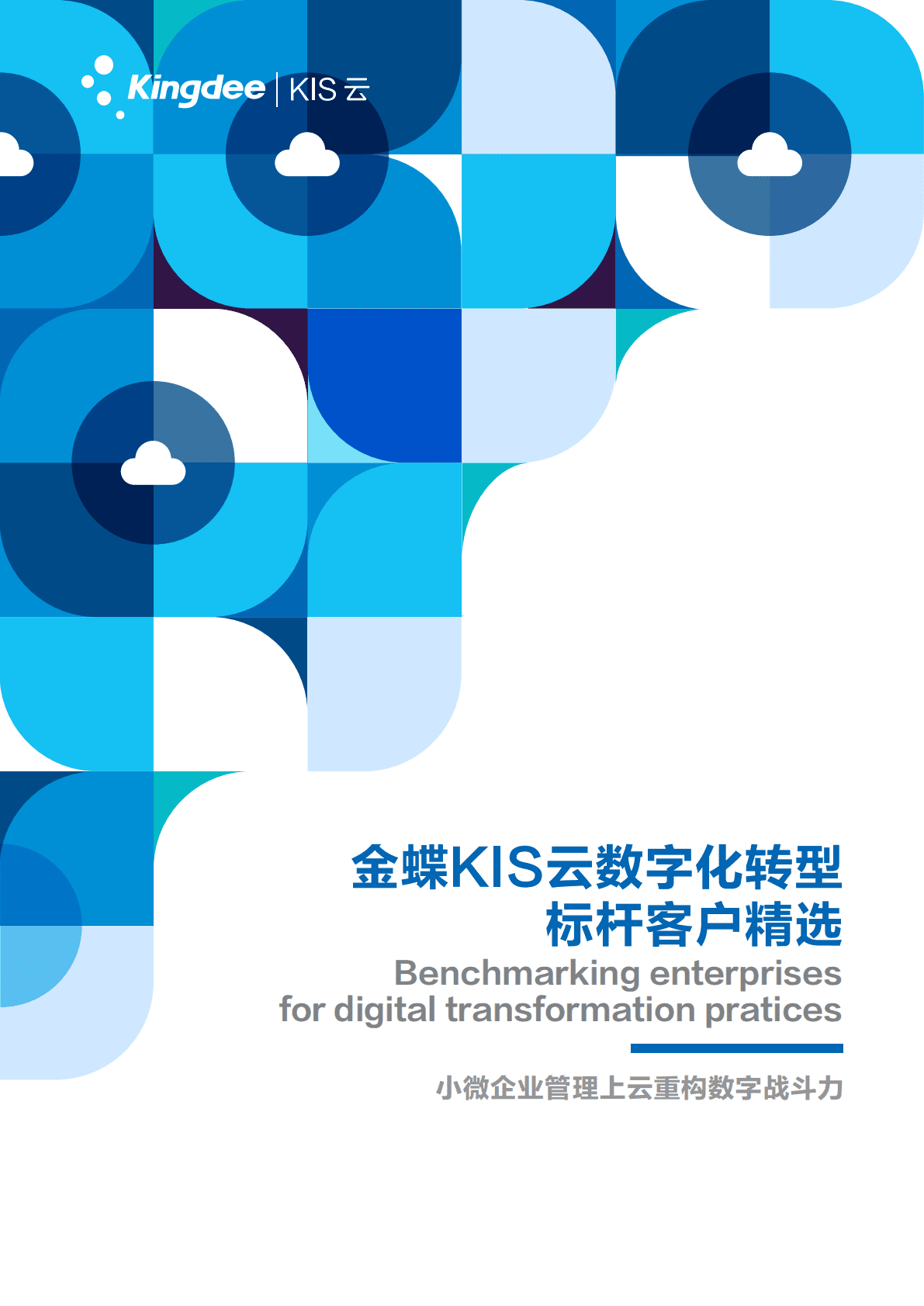 金蝶：金蝶KIS云数字化转型标杆客户精选 第1页