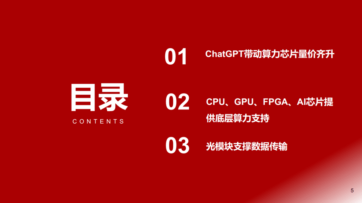 浙商证券：ChatGPT芯片算力：研究框架——AIGC算力时代系列报告 第5页