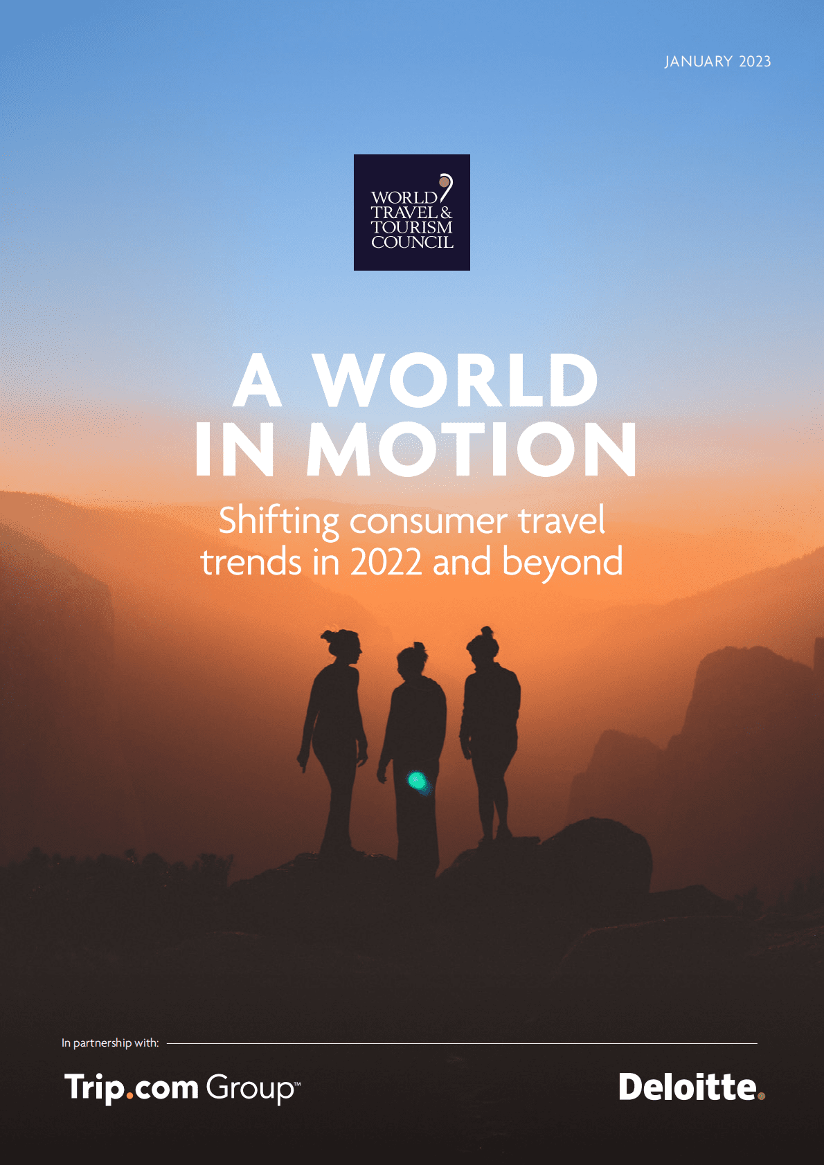 德勤：不断变化的世界：2022年以来消费者旅行趋势的转变【英文版】 第1页