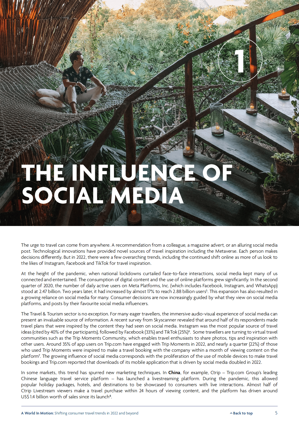 德勤：不断变化的世界：2022年以来消费者旅行趋势的转变【英文版】 第6页