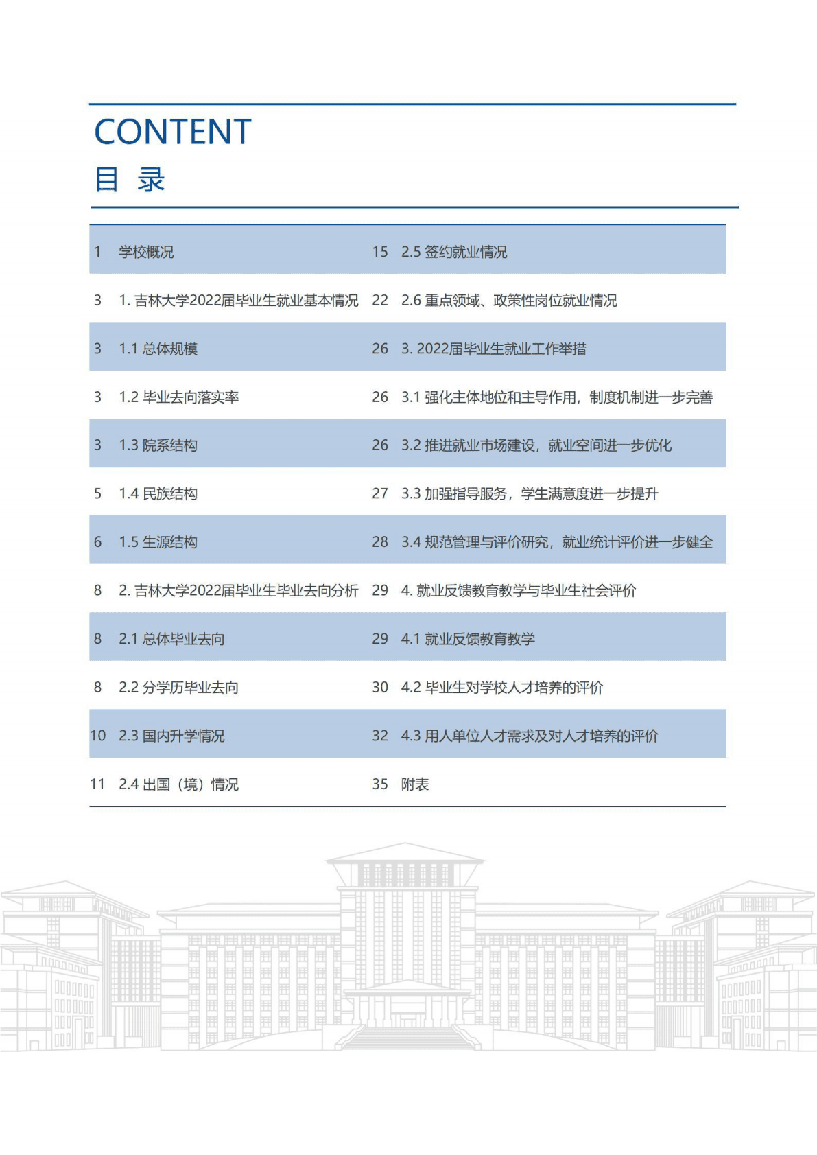 吉林大学：2022届毕业生就业质量报告 第3页