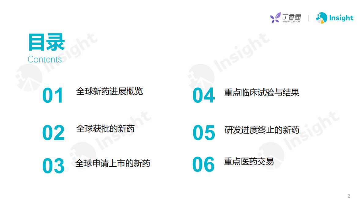 丁香园：2023年1月全球新药月度报告 第2页