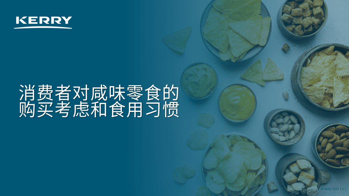 凯爱瑞：2023年芝士味咸味零食洞察报告 第4页