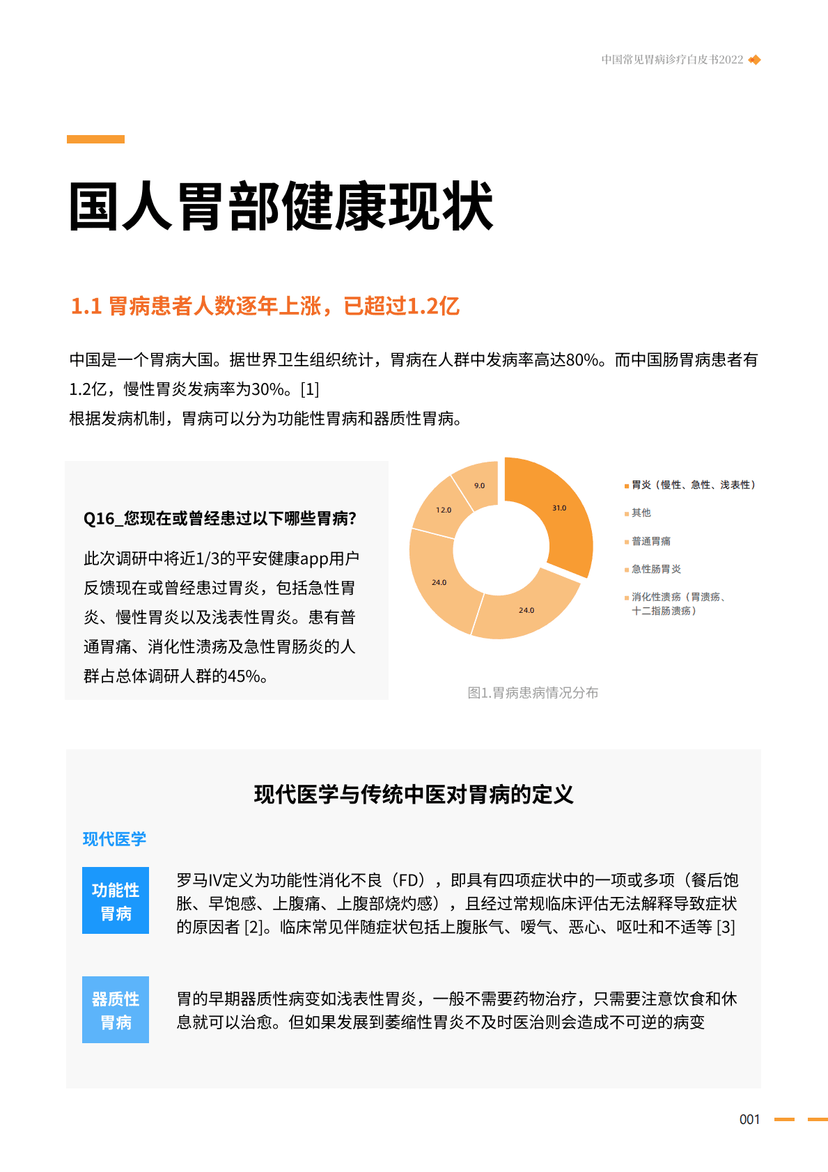 华润三九&平安健康：2022中国常见胃病诊疗白皮书 第6页
