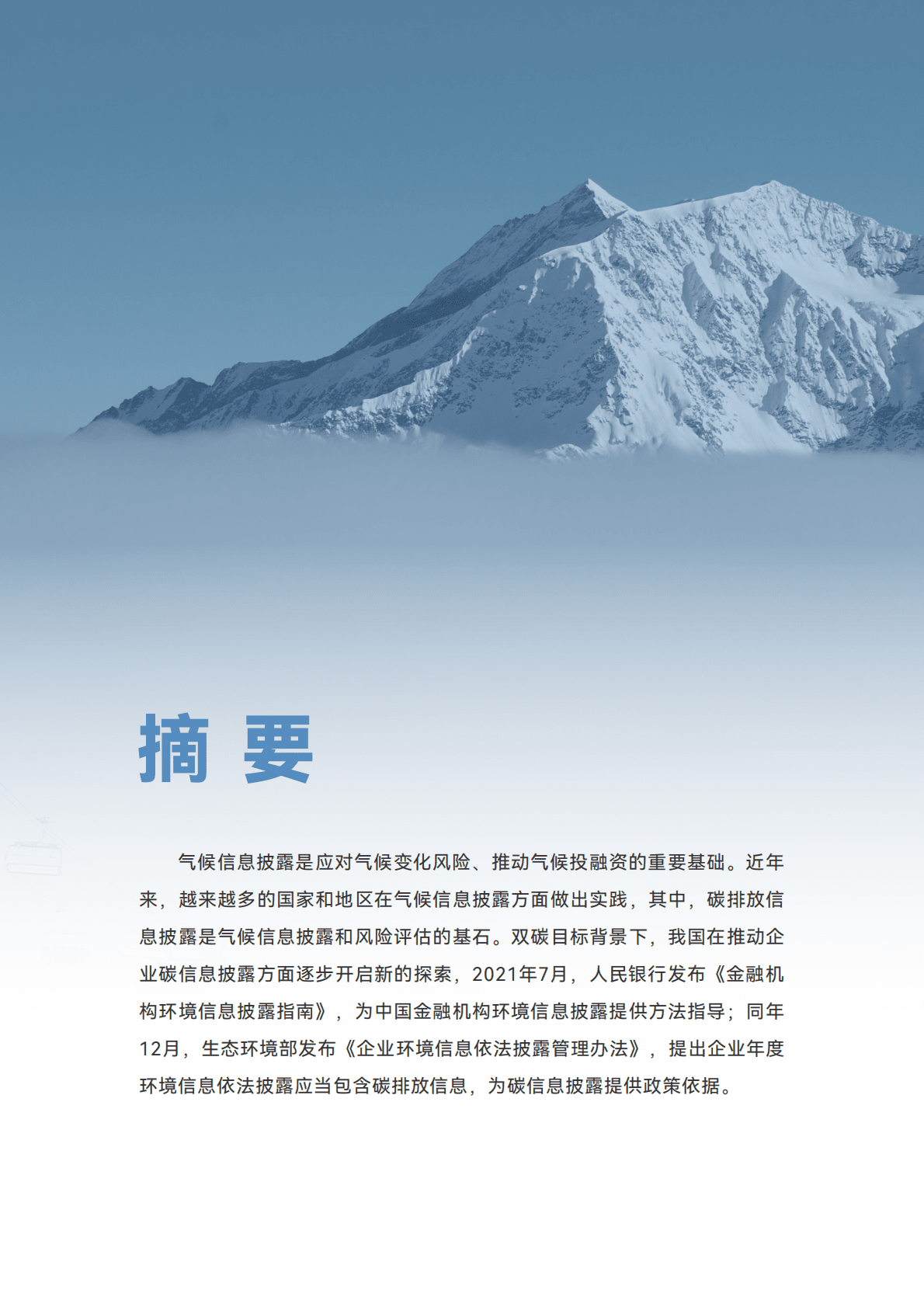 上海环交所：基于碳市场开展中国气候信息披露国际经验与政策建议 第2页