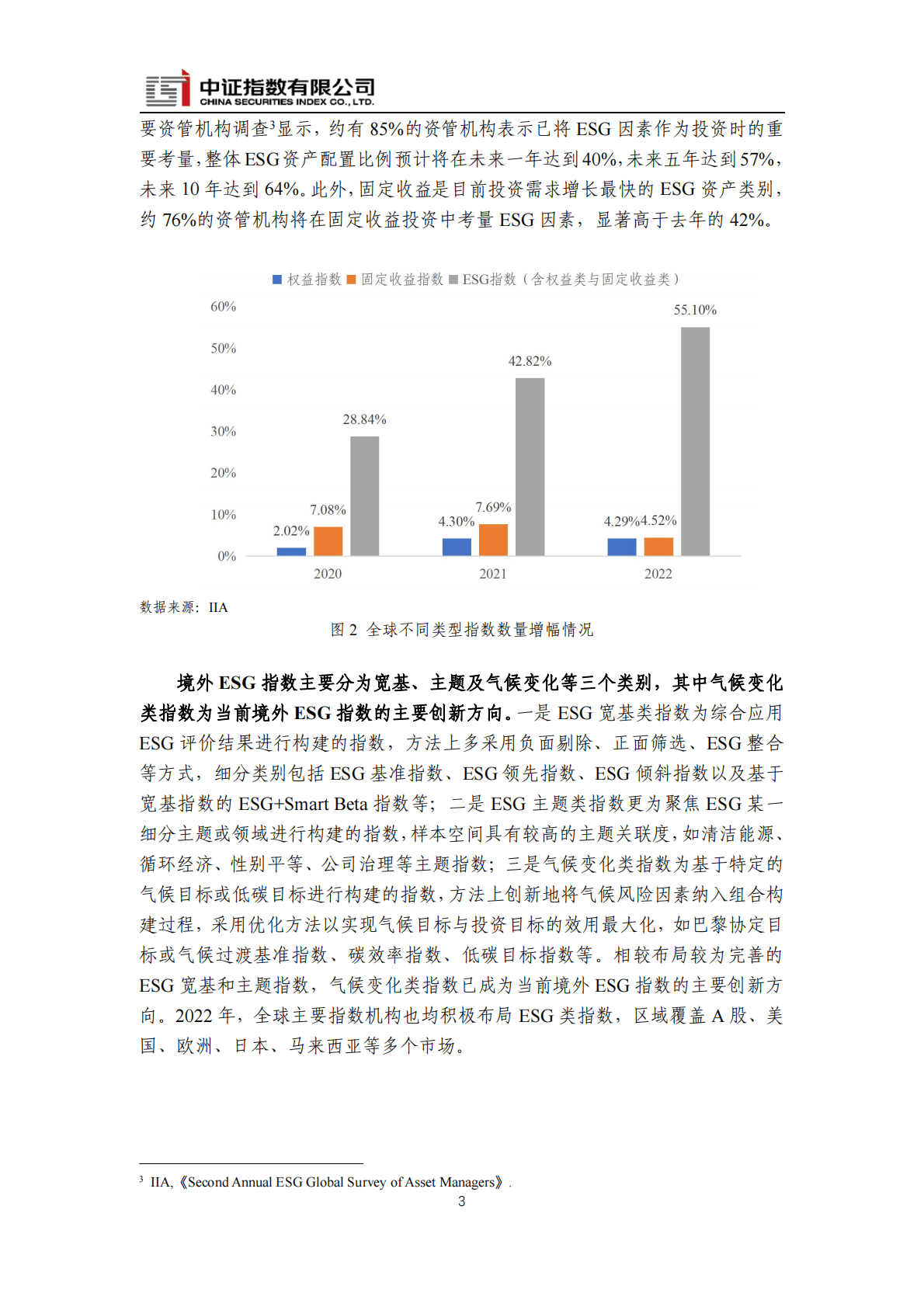 中证指数：全球ESG指数及指数化投资发展年度报告（2022） 第3页