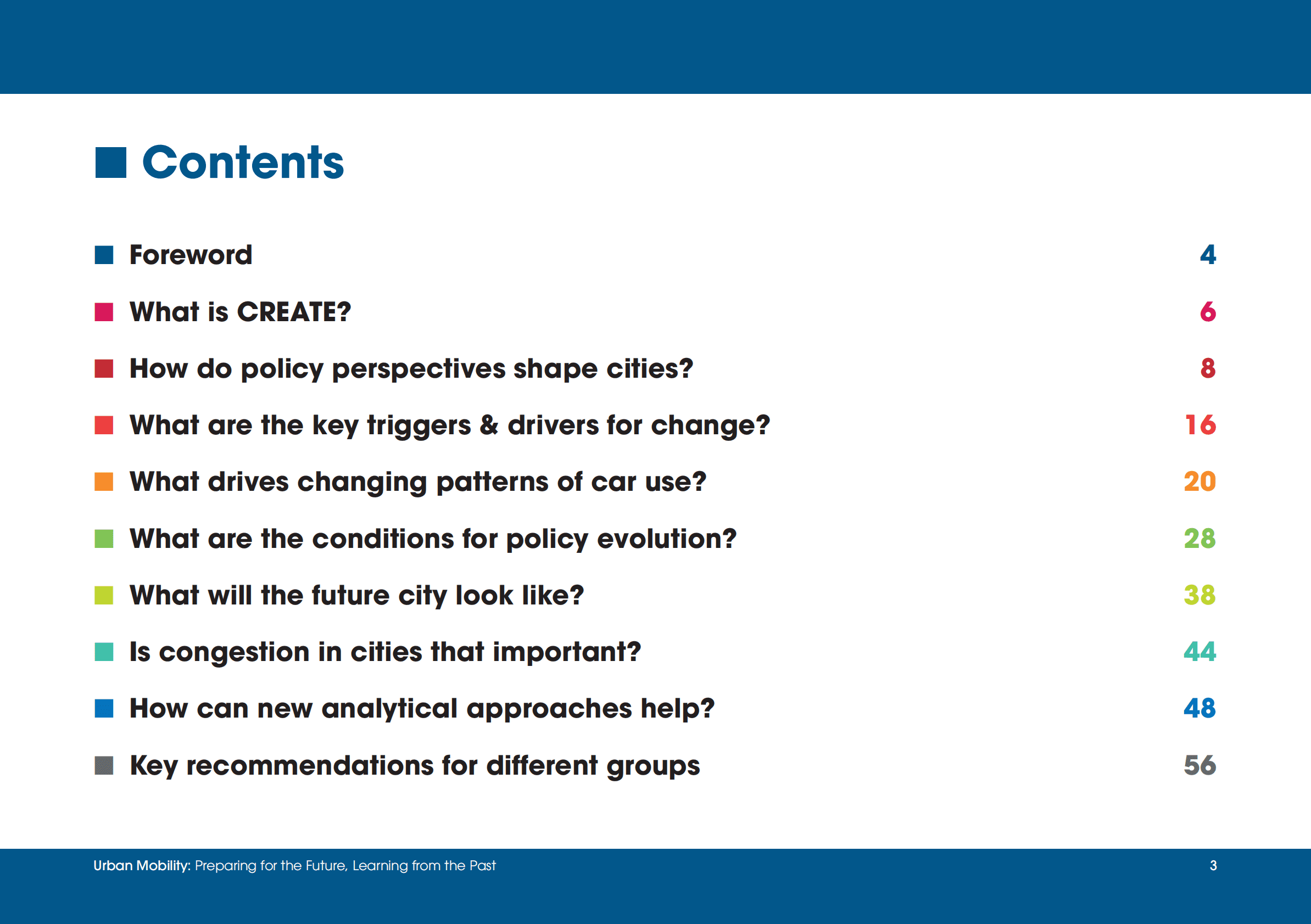 CIVITAS：欧洲减少交通拥堵、提高交通效率项目摘要和建议【英文版】 第3页