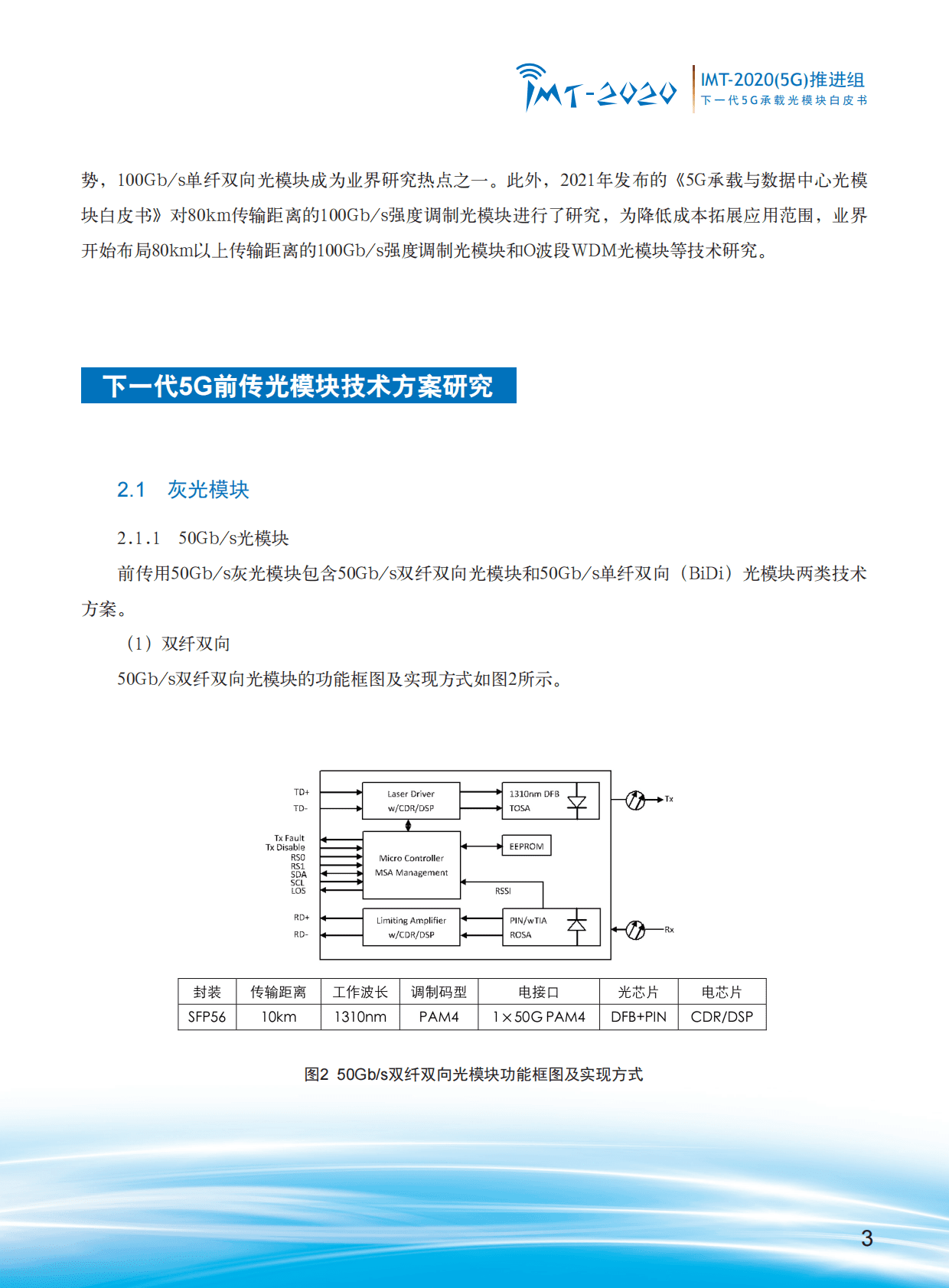 IMT-2020（5G）推进组：下一代5G承载光模块白皮书 第5页