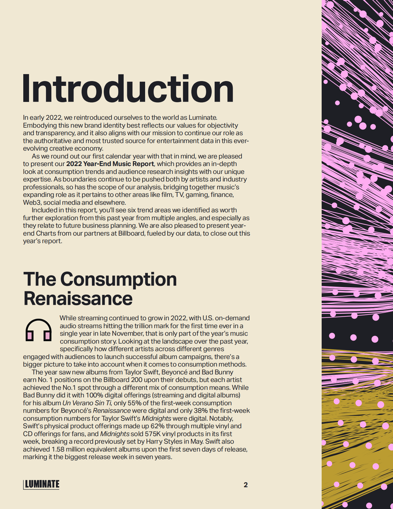 Luminate：2022年年底音乐报告【英文版】 第2页