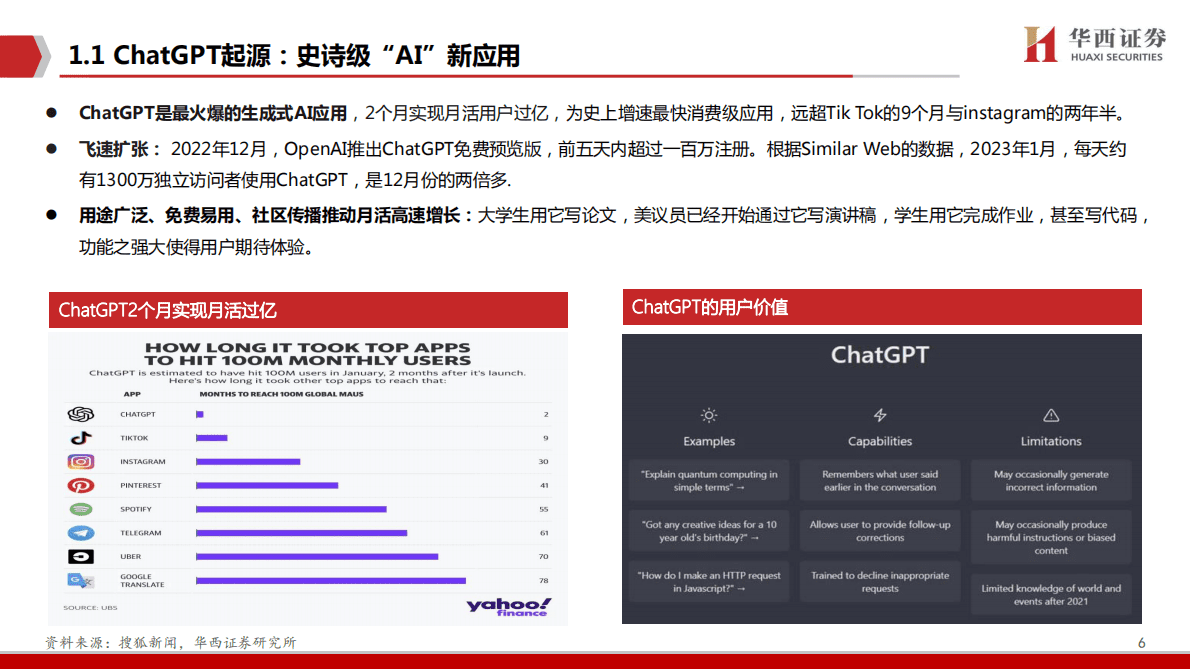 华西证券：计算机AIGC行业深度报告（3）：ChatGPT打响AI算力“军备战” 第6页