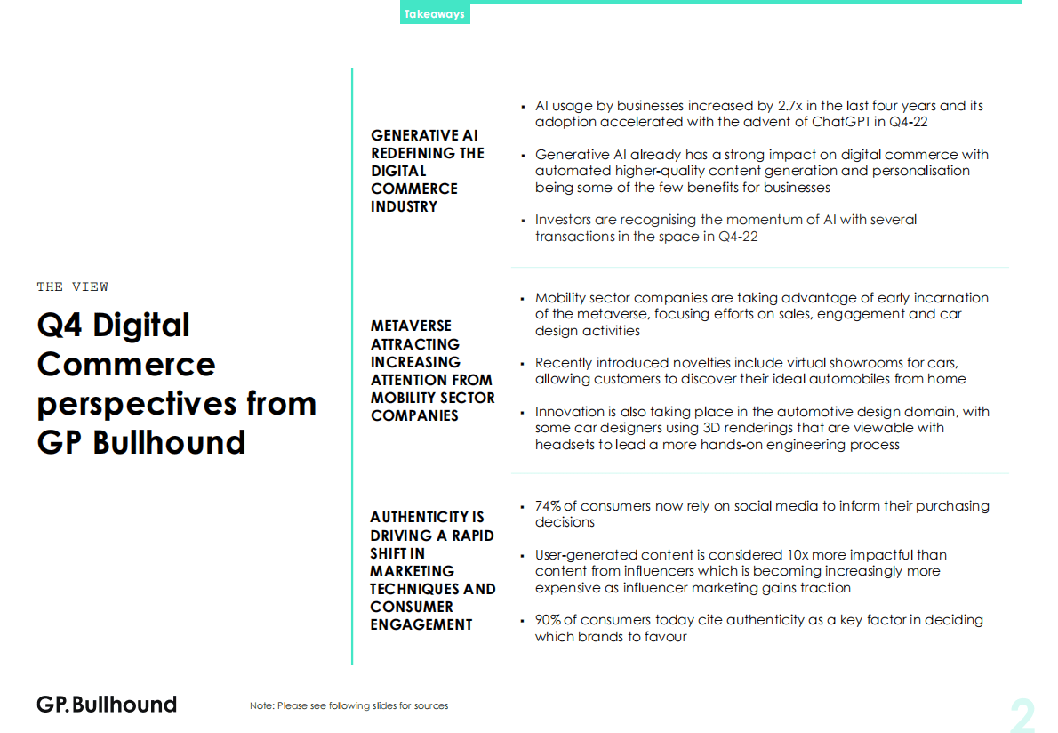 GP Bullhound：2022年Q4电子商务报告【英文版】 第2页