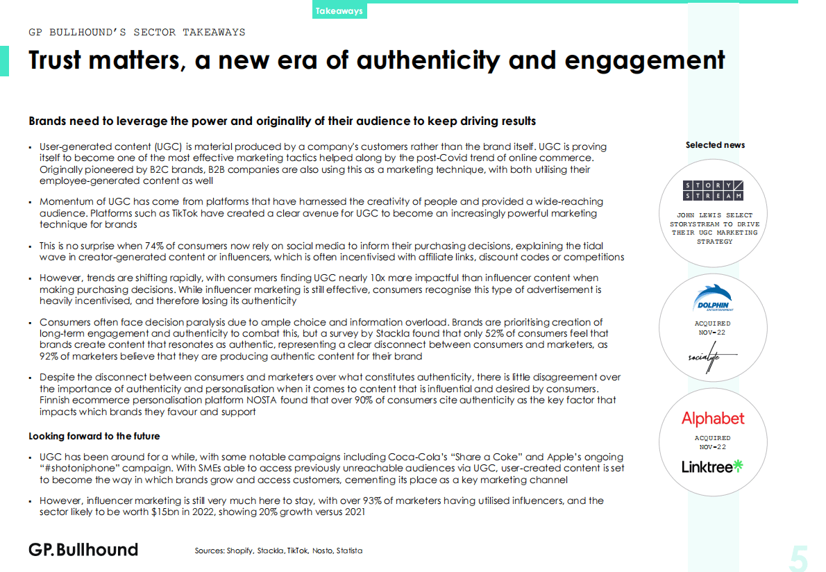 GP Bullhound：2022年Q4电子商务报告【英文版】 第5页