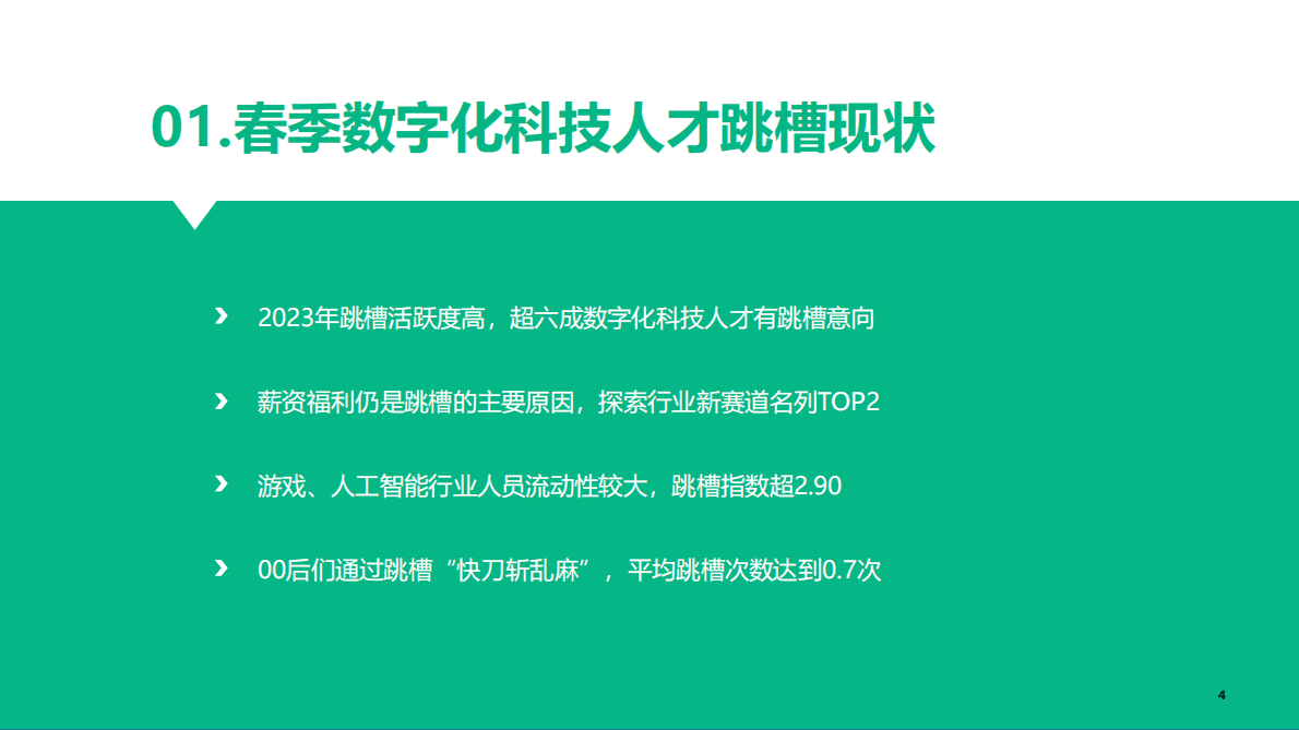 拉勾招聘：2023年春季数字化科技人才&middot;跳槽洞察报告 第5页
