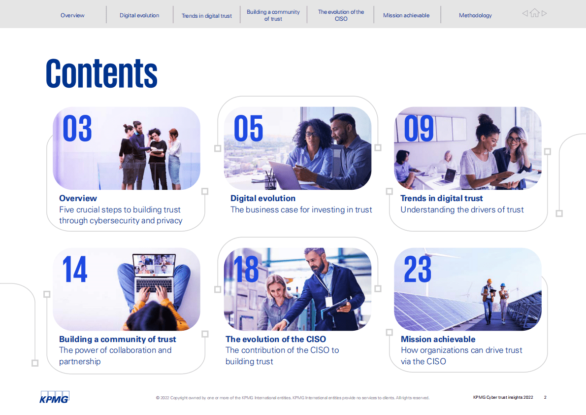 毕马威：2022年网络信任洞察报告【英文版】 第2页