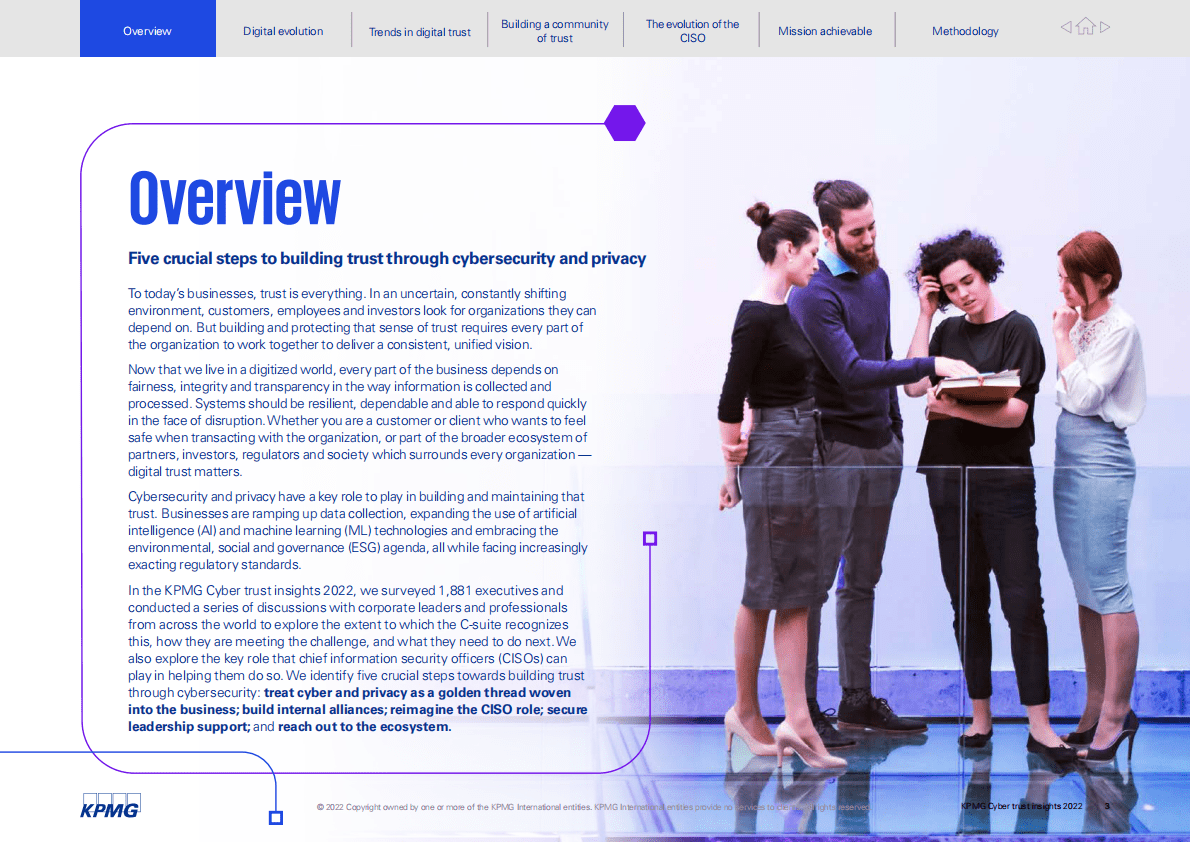 毕马威：2022年网络信任洞察报告【英文版】 第3页