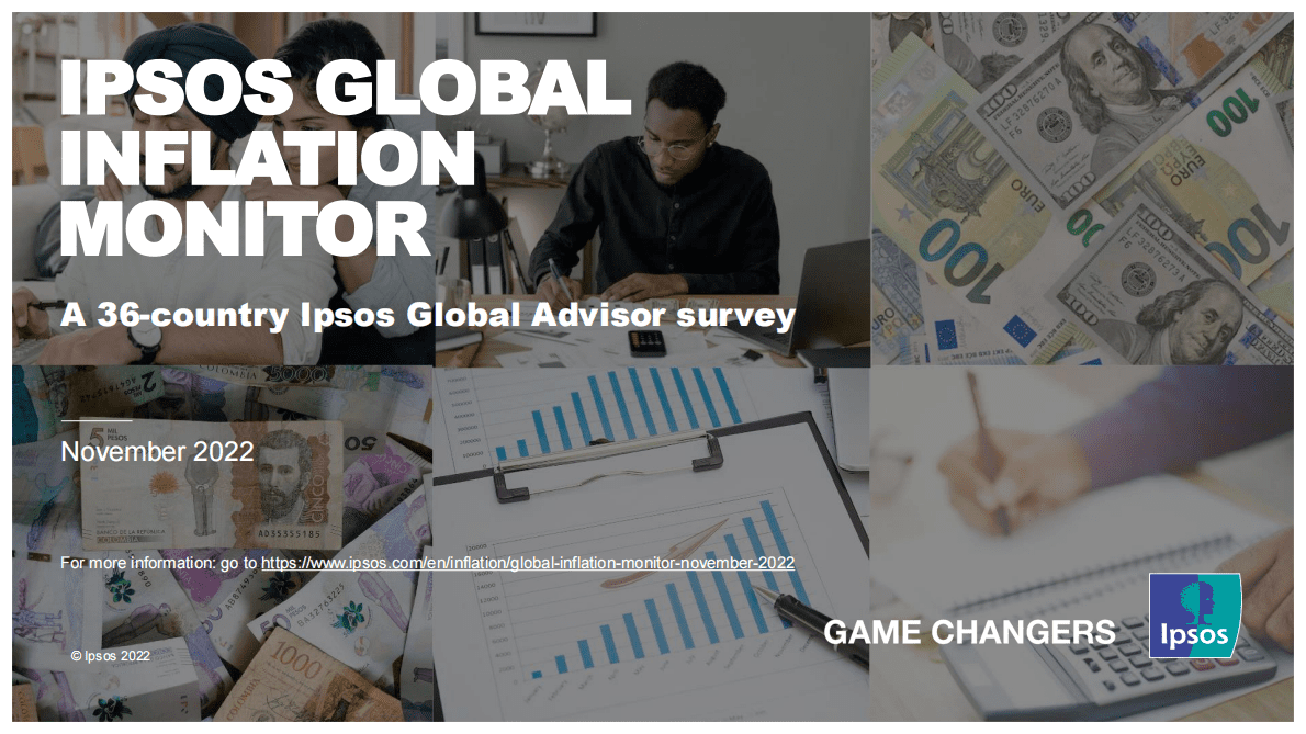 益普索：2022年全球通胀报告【英文版】 第1页