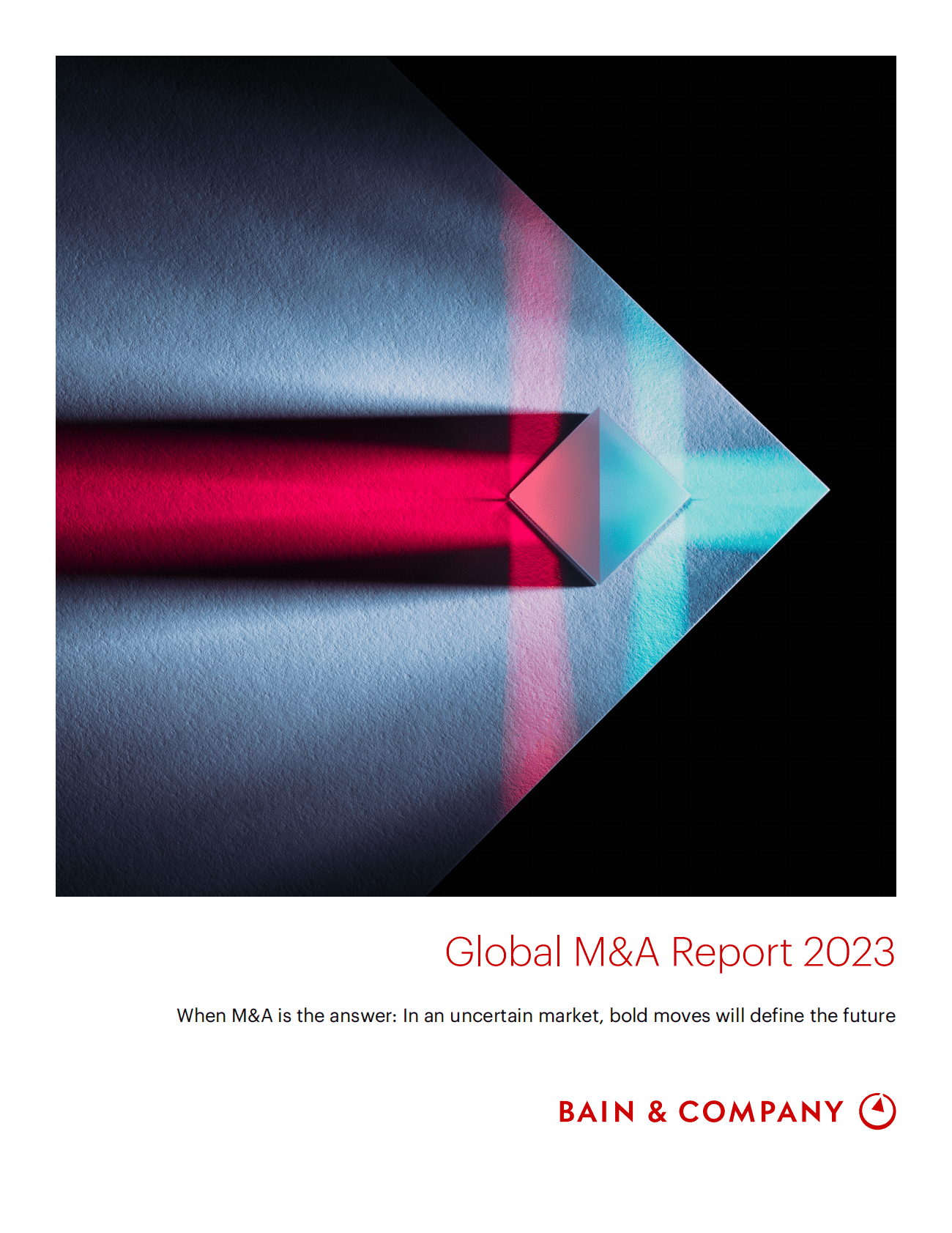 贝恩：2023年全球并购报告（英） 第1页