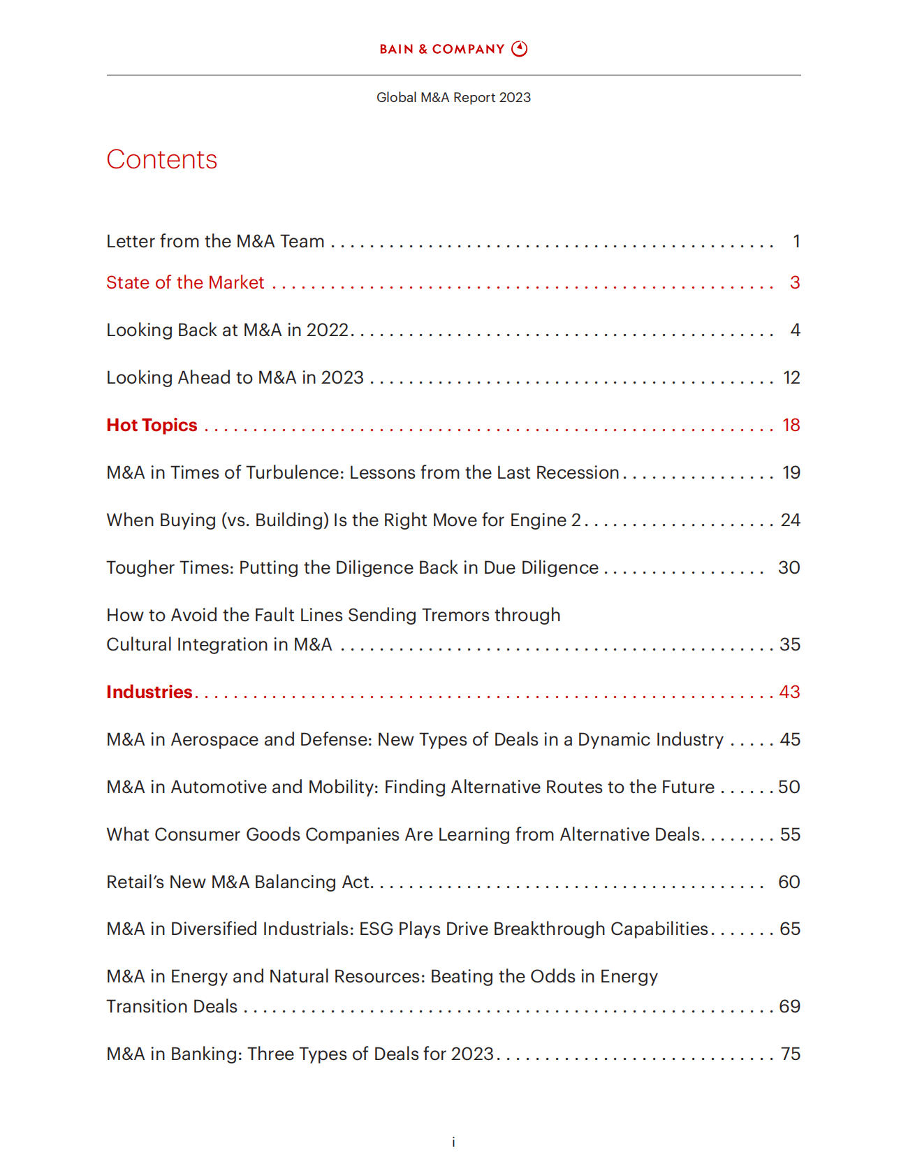 贝恩：2023年全球并购报告（英） 第3页