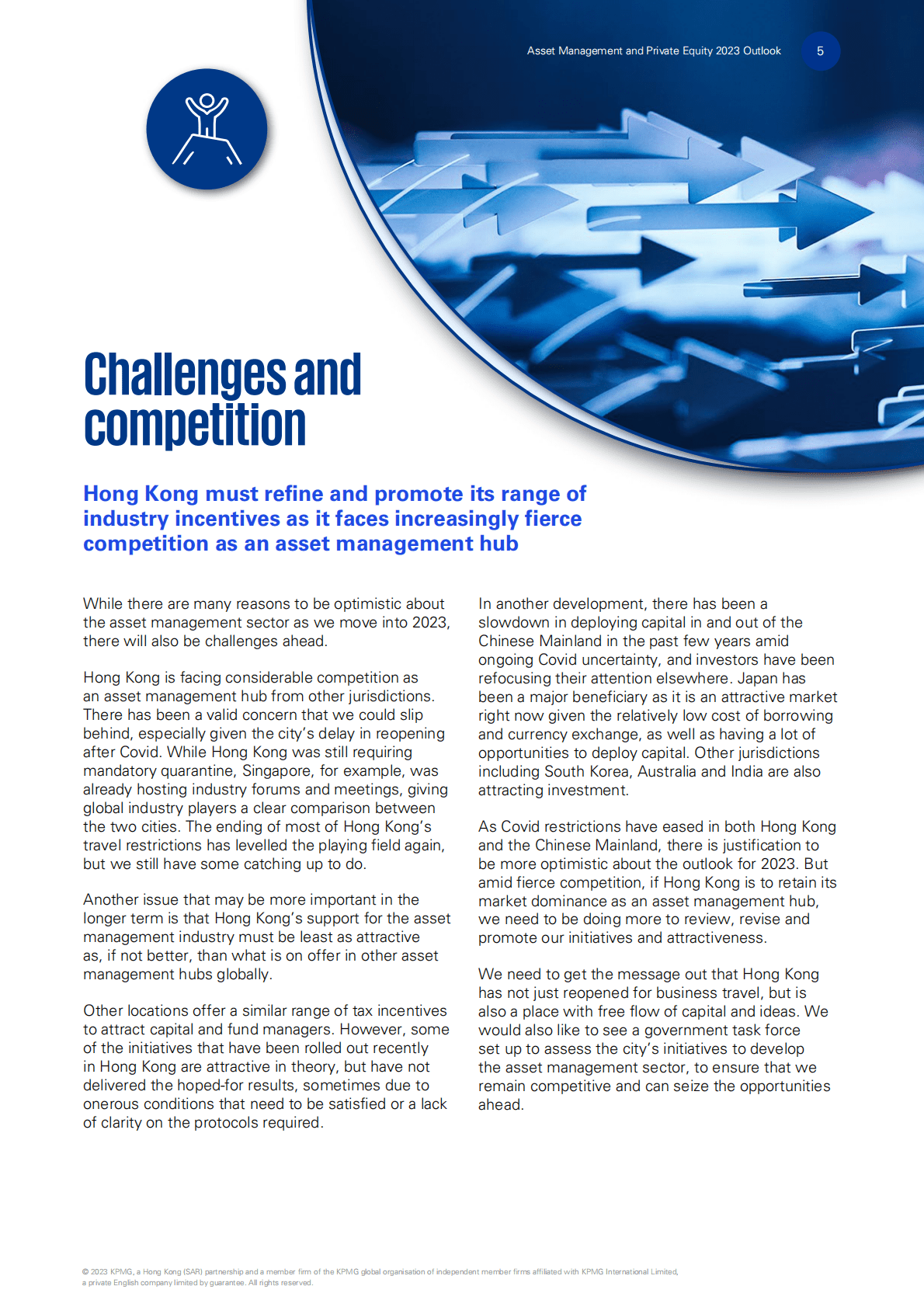 KPMG：2023年资产管理和私募股权投资展望（英） 第5页