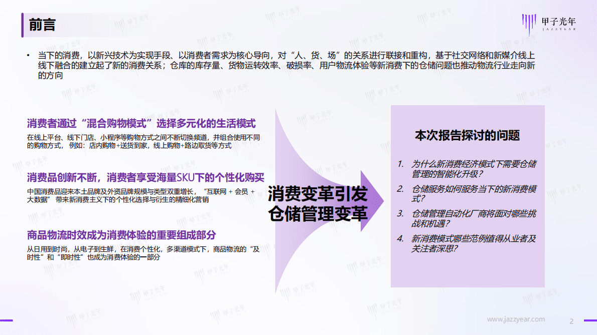 甲子光年：2023仓储管理智能化行业实践创新报告 第2页