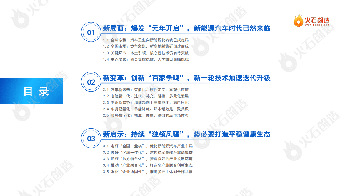 火石创造：2022年度中国新能源汽车产业发展洞察报告 第3页