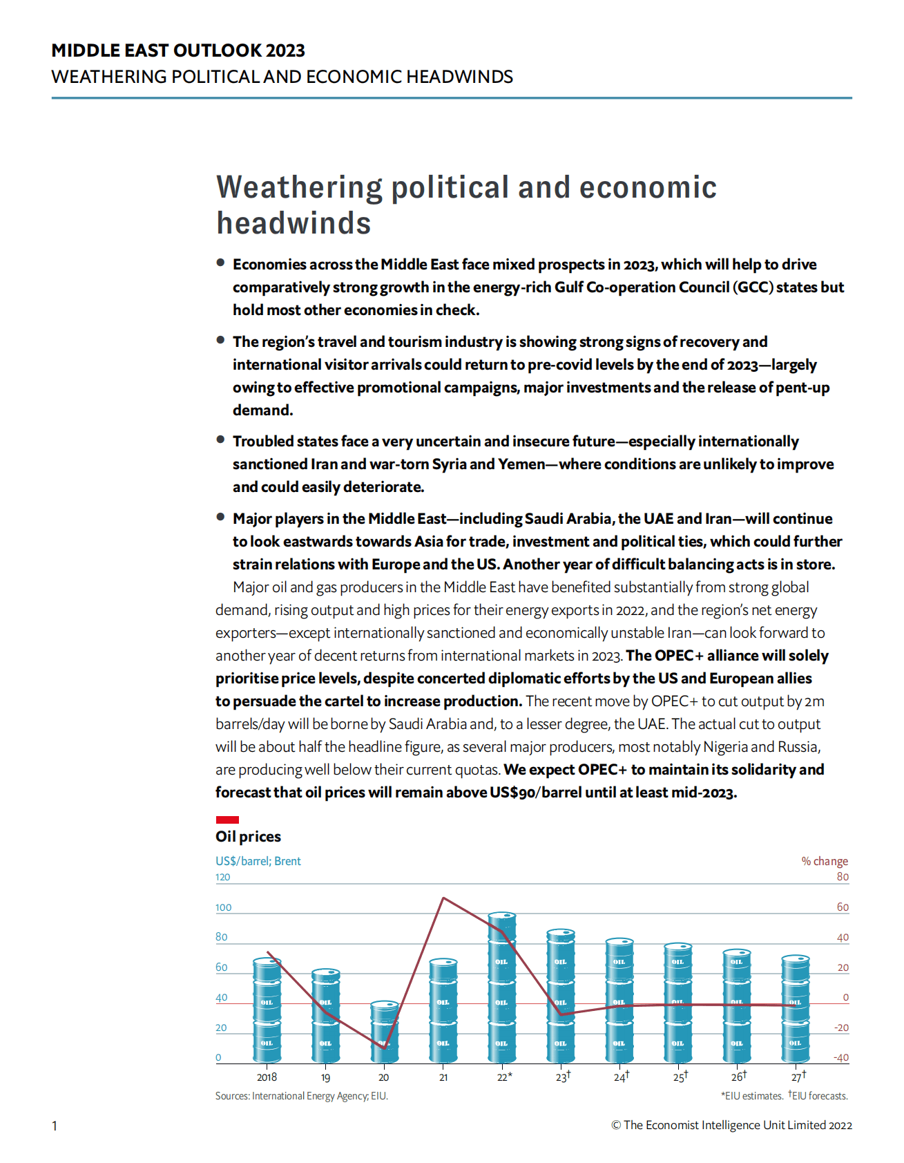 经济学人智库：2023中东地区展望【英文版】 第3页