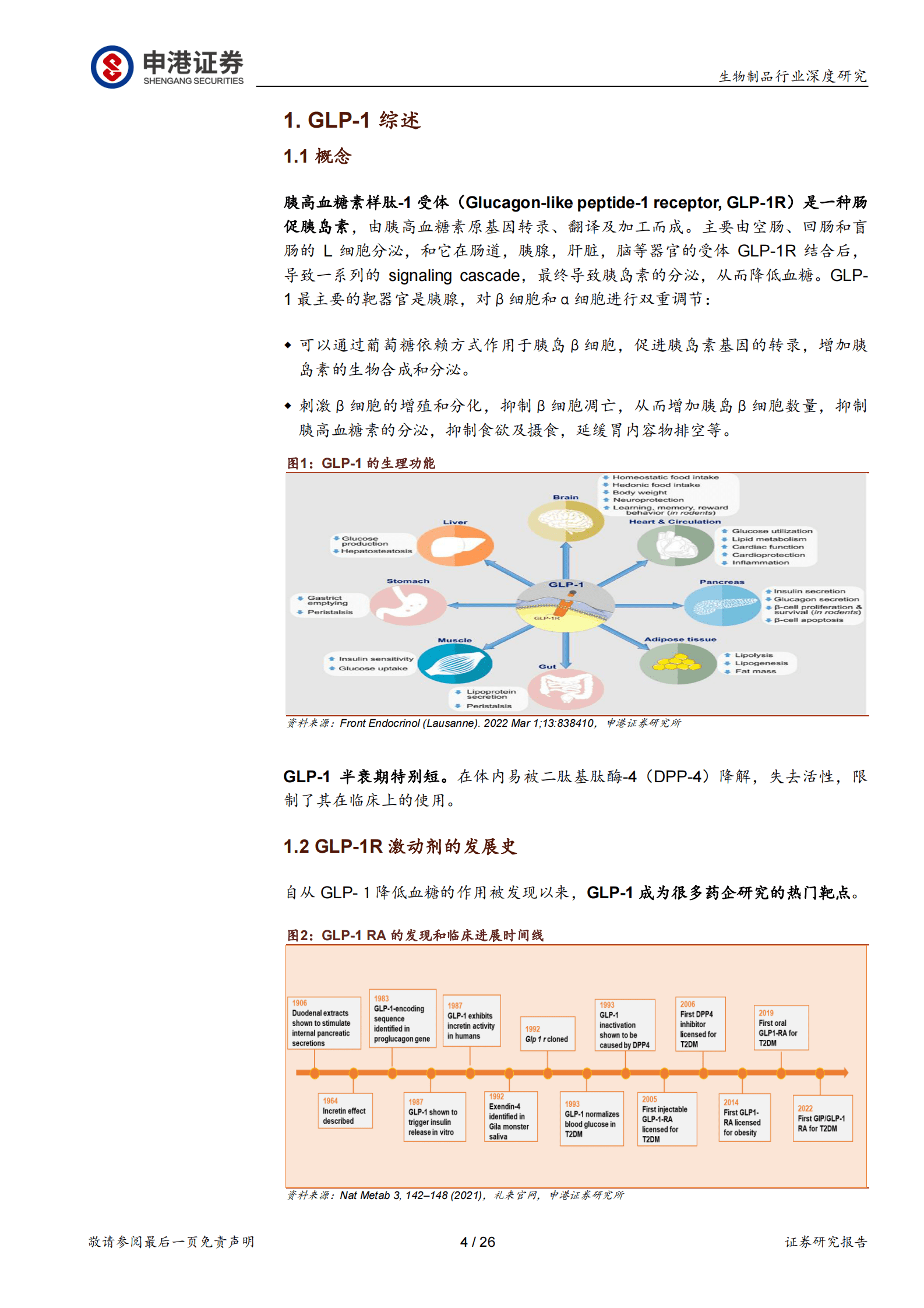 生物制品行业深度研究：GLP-1RA药物 下一站药王 第4页
