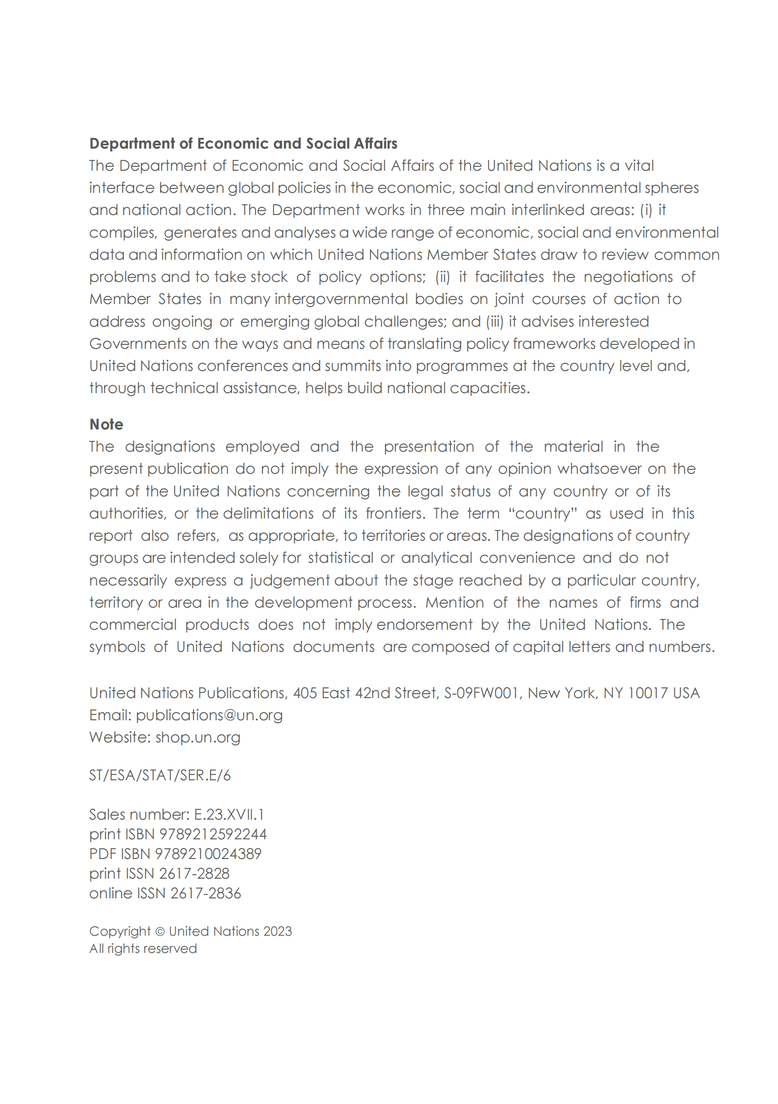 联合国：能源统计口袋书2023【英文版】 第2页