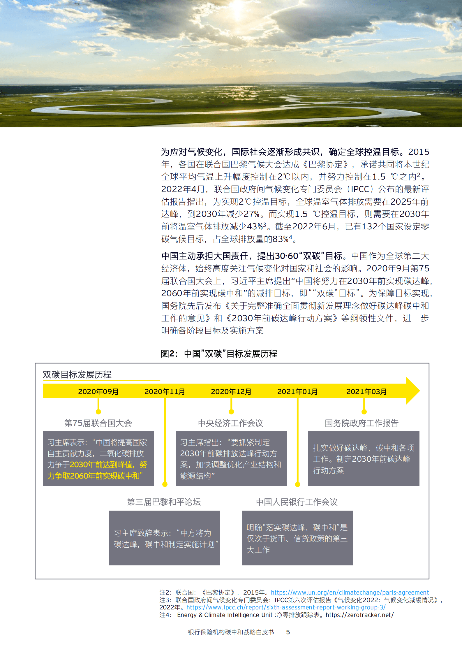 安永：2023银行保险机构碳中和战略白皮书 第6页