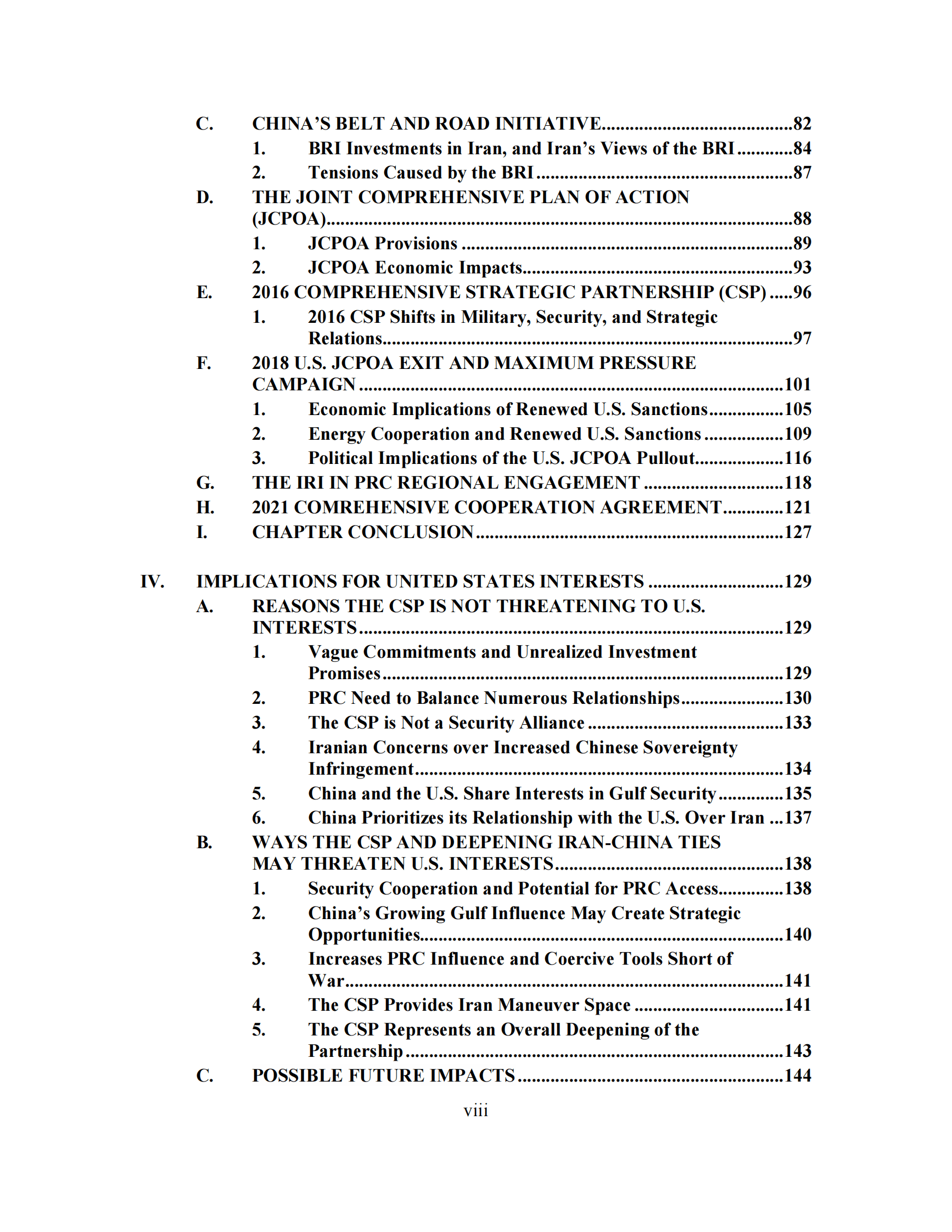 美国海军研究生院：中国与伊朗合作关系的驱动力与限制因素【英文版】 第6页