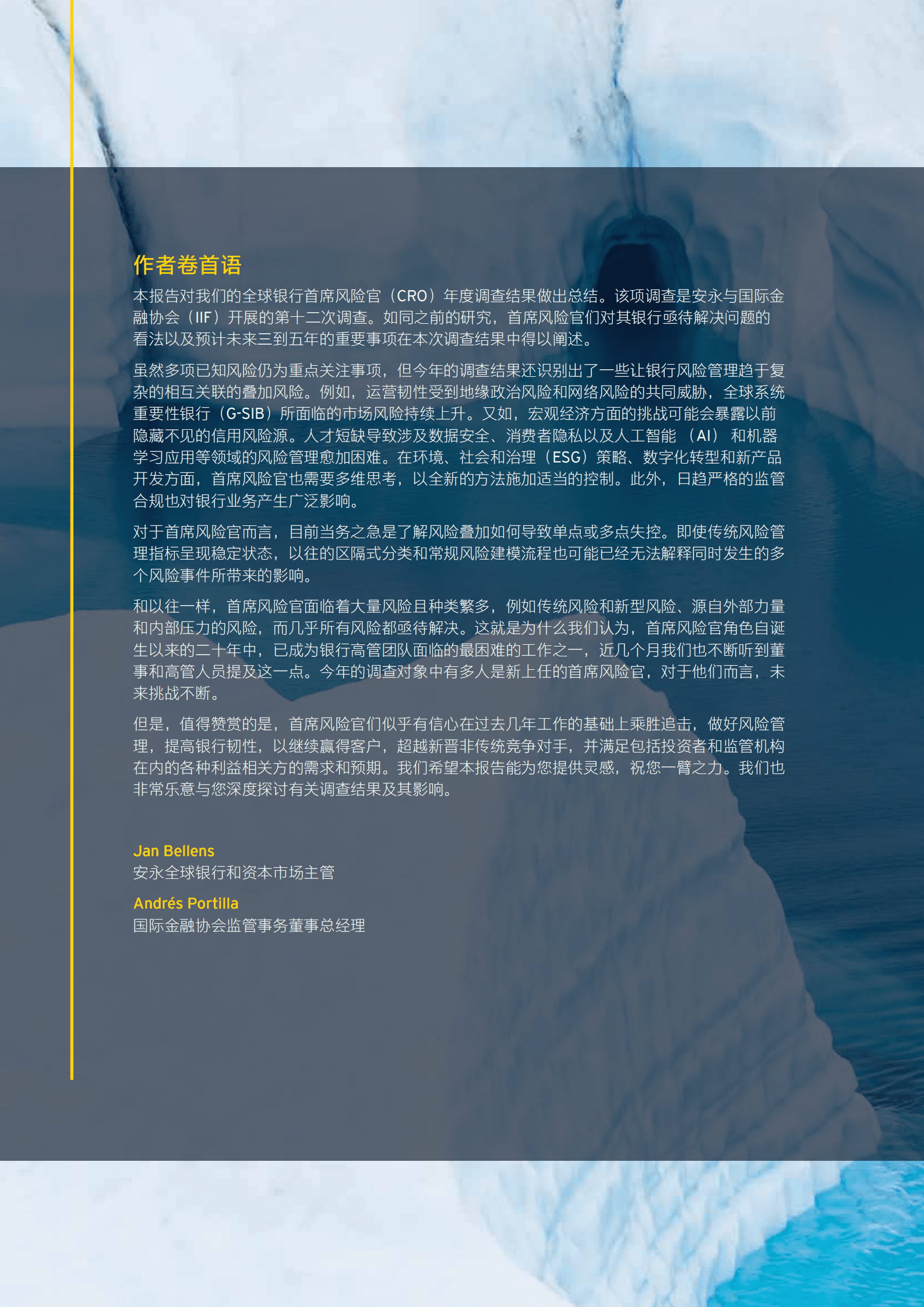 安永：第十二次全球银行风险管理年度调查 第4页