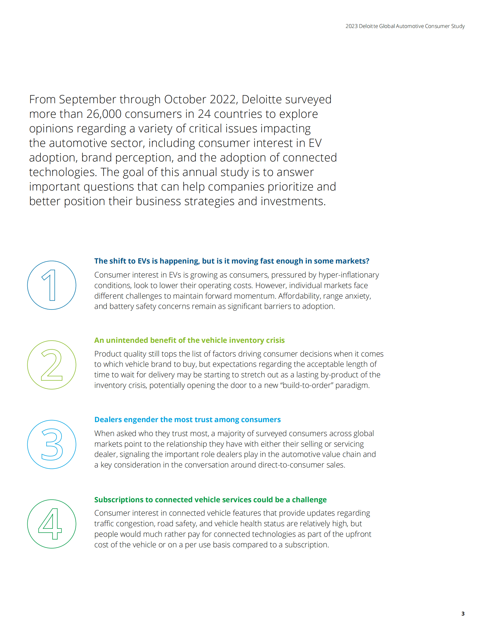 德勤：2023年全球汽车消费者研究报告【英文版】 第3页
