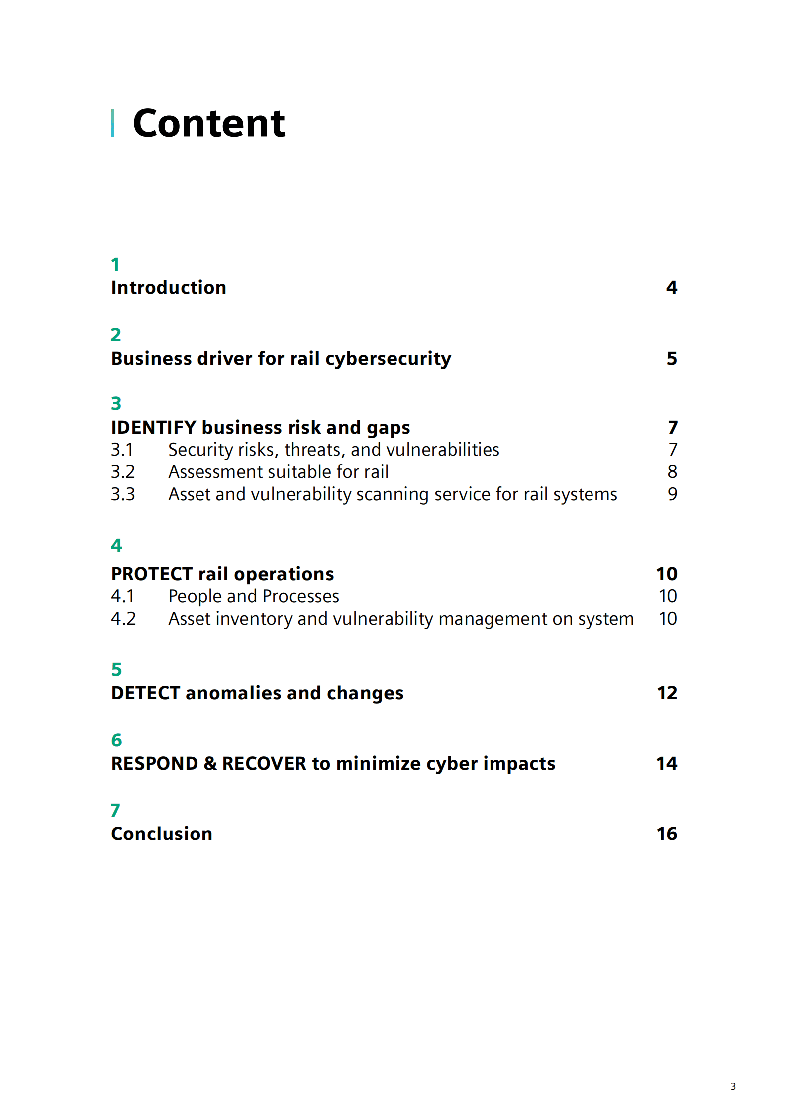Siemens：铁路网络安全的经验教训白皮书【英文版】 第3页