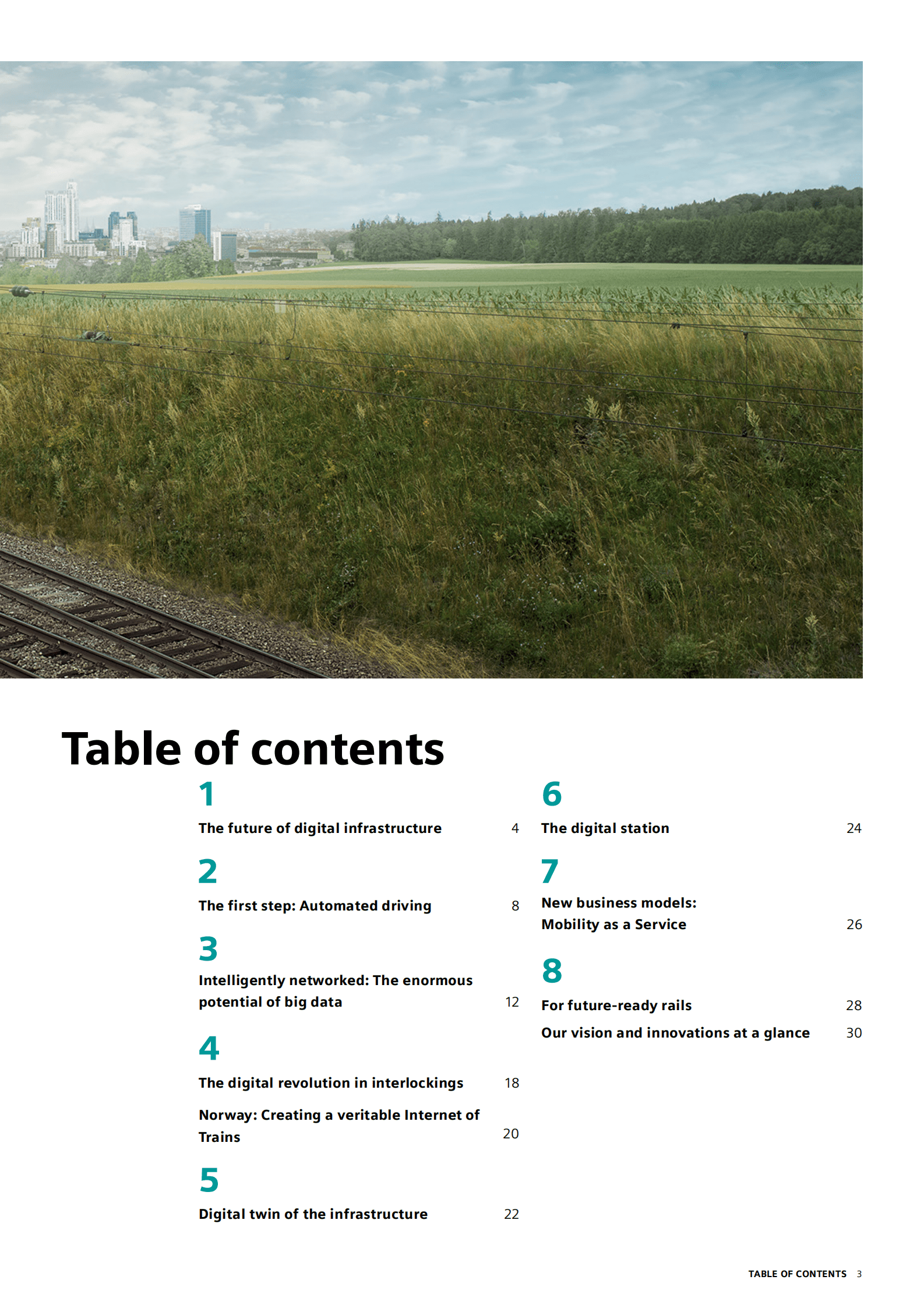 Siemens：数字化如何改变铁路基础设施白皮书【英文版】 第3页