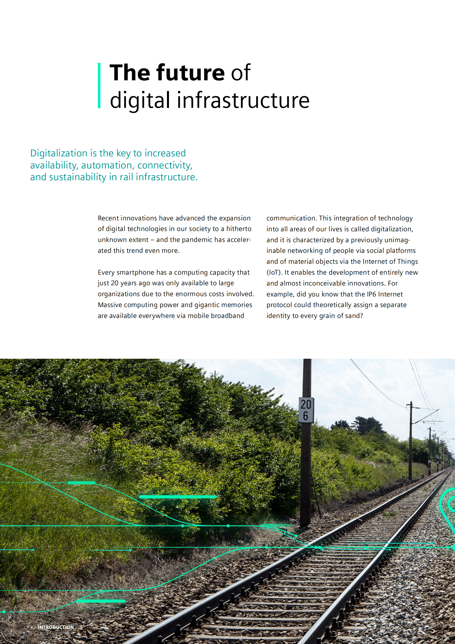 Siemens：数字化如何改变铁路基础设施白皮书【英文版】 第4页