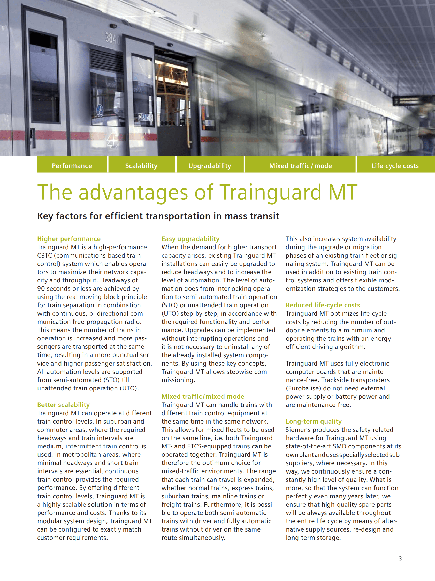 Siemens：列车卫士MT产品手册【英文版】 第3页