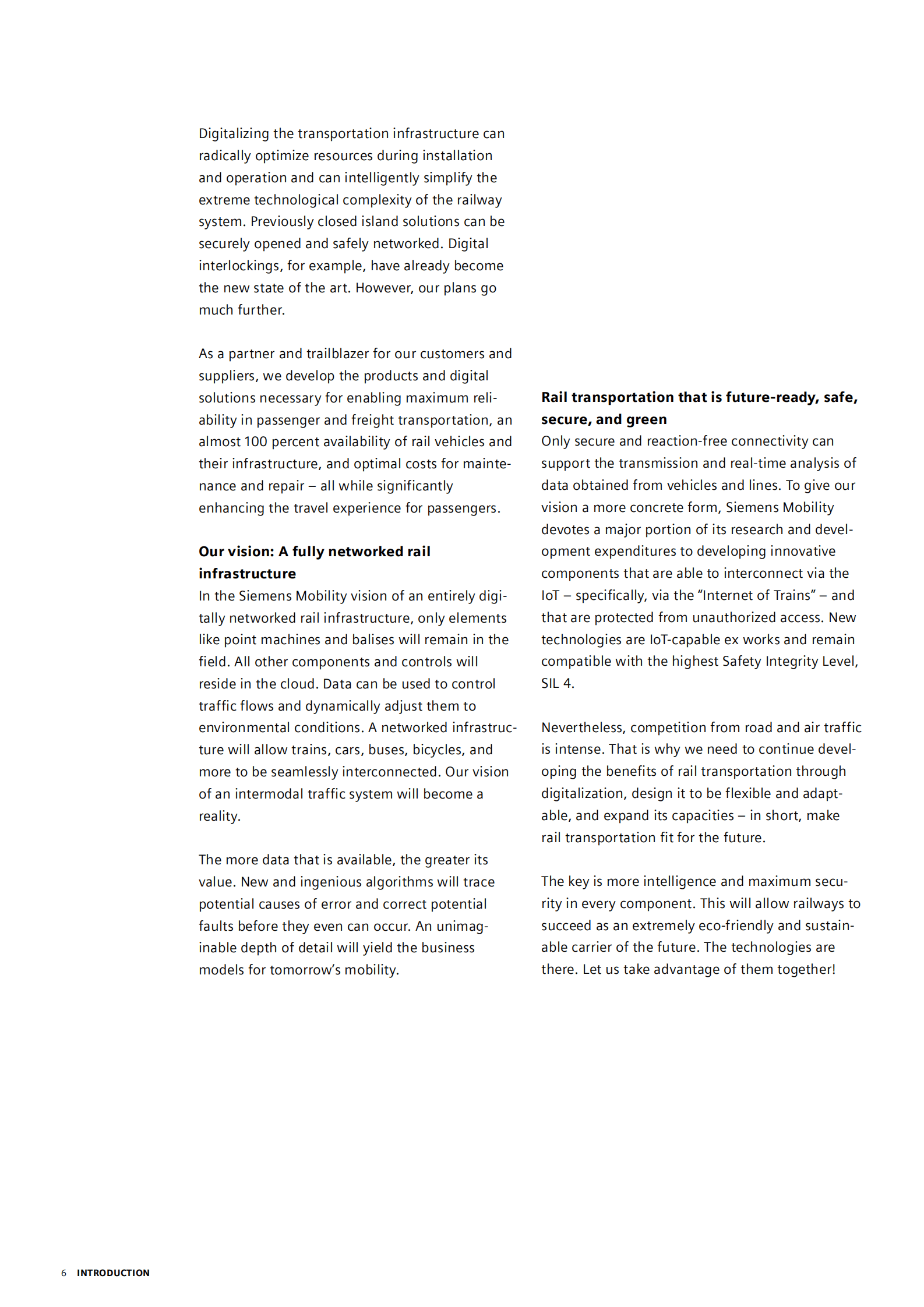Siemens：数字化如何改变铁路基础设施白皮书【英文版】 第6页
