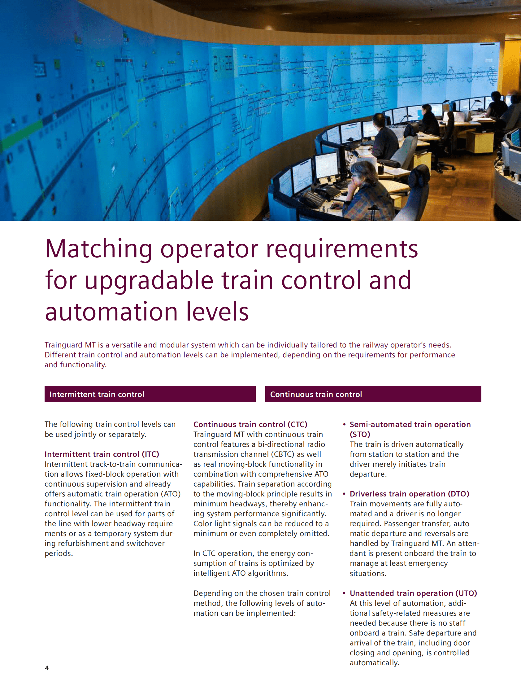 Siemens：列车卫士MT产品手册【英文版】 第4页