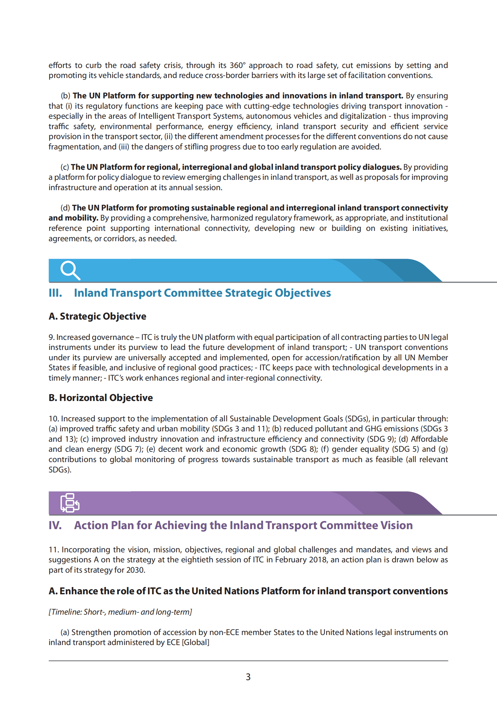 UNECE：内陆运输委员会（ITC）2030战略【英文版】 第5页
