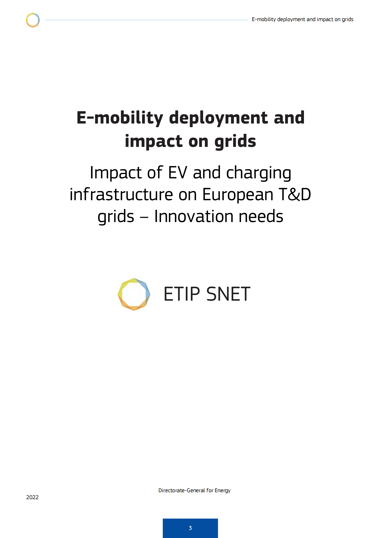 欧洲委员会：电动汽车部署及对电网的影响【英文版】 第3页